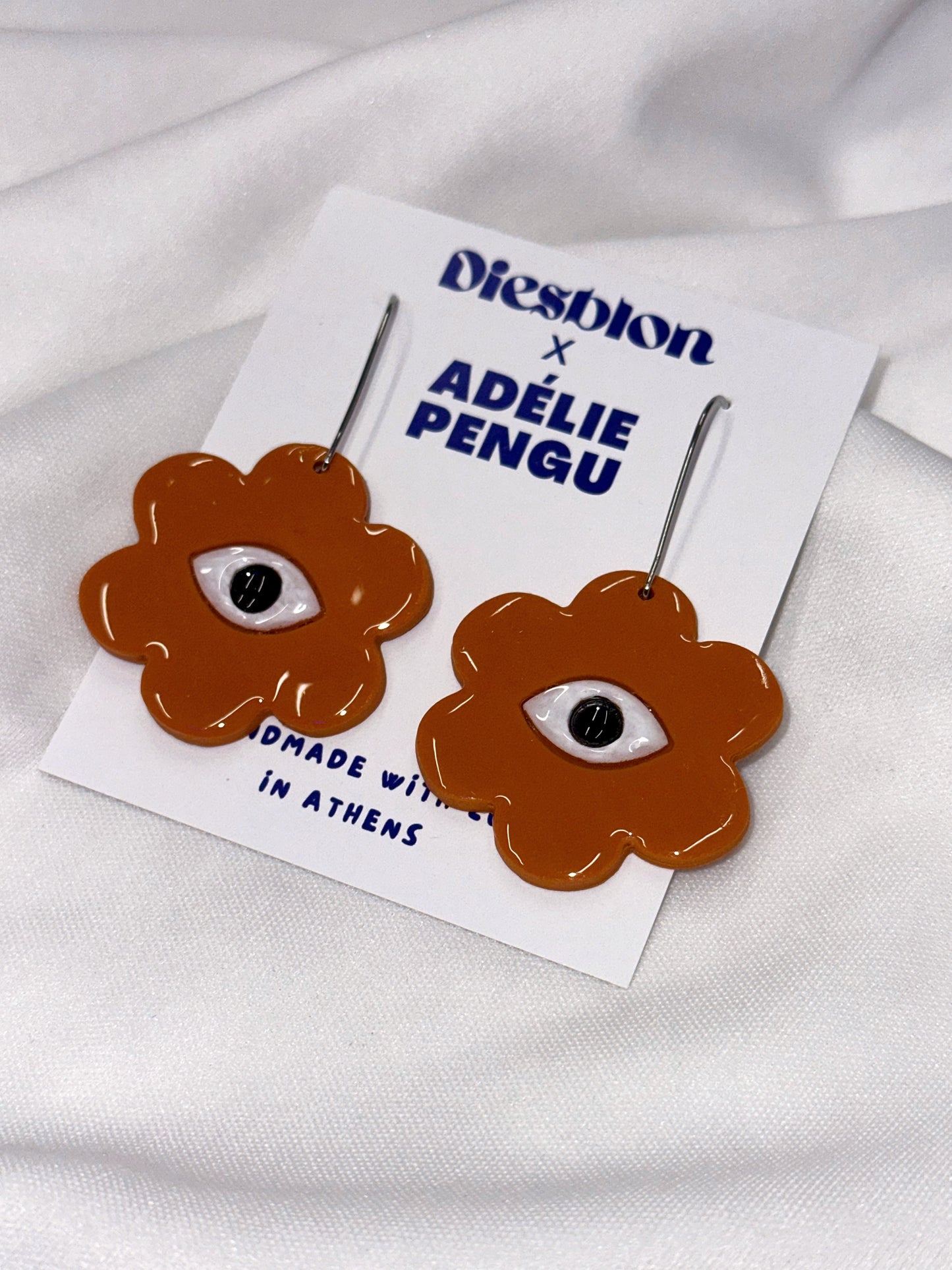 Diesblon x  Adelie Pengu Earrings 👁️