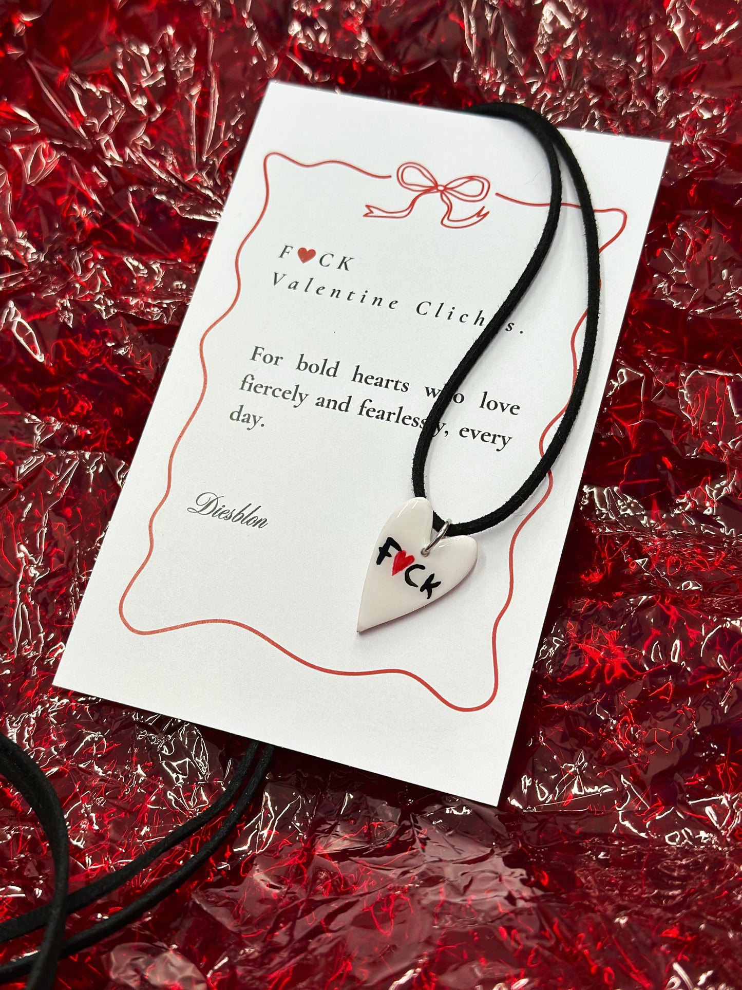 Valentine’s necklace ❤️🔥