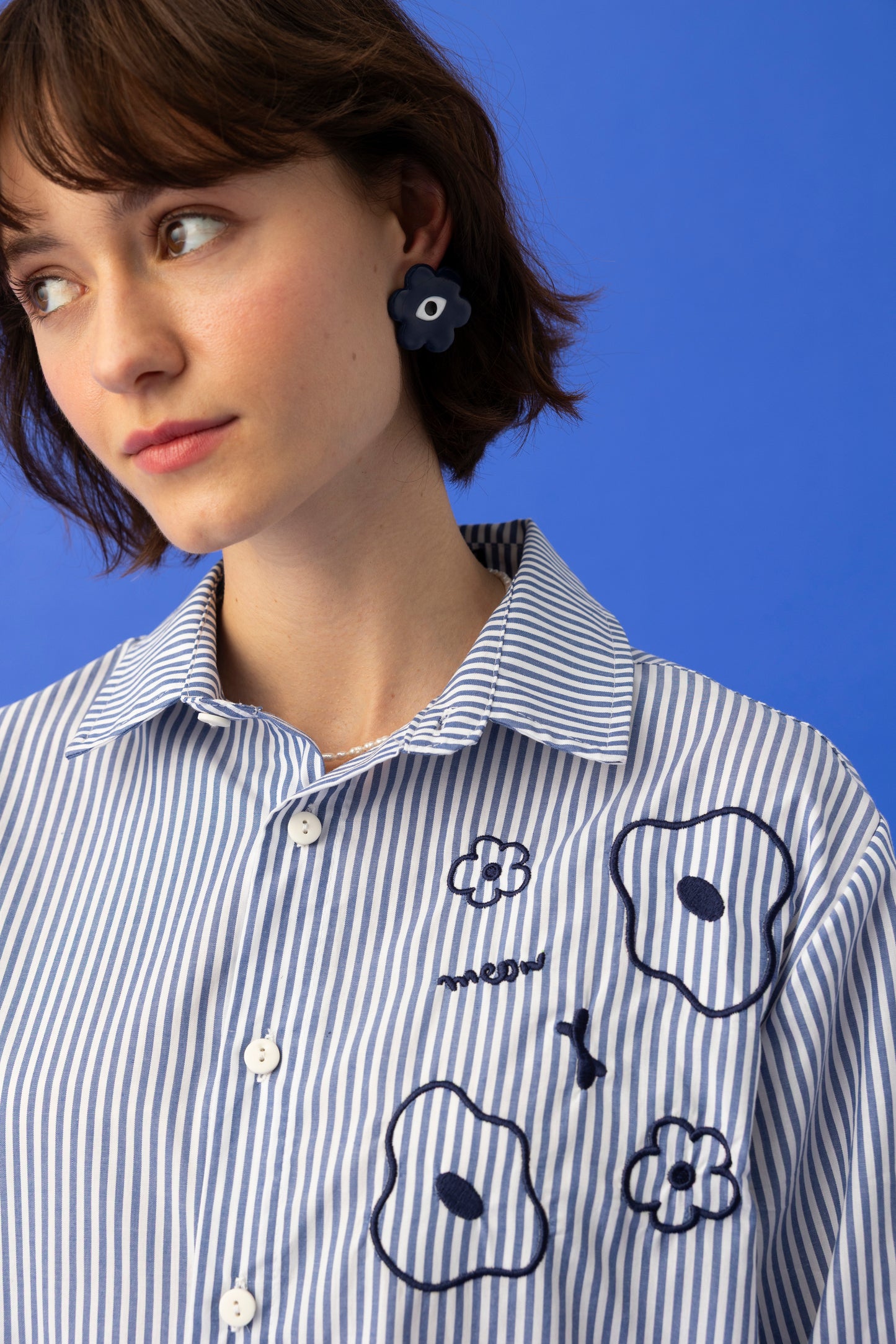 Diesblon x Adelie Pengu Earrings 👁️