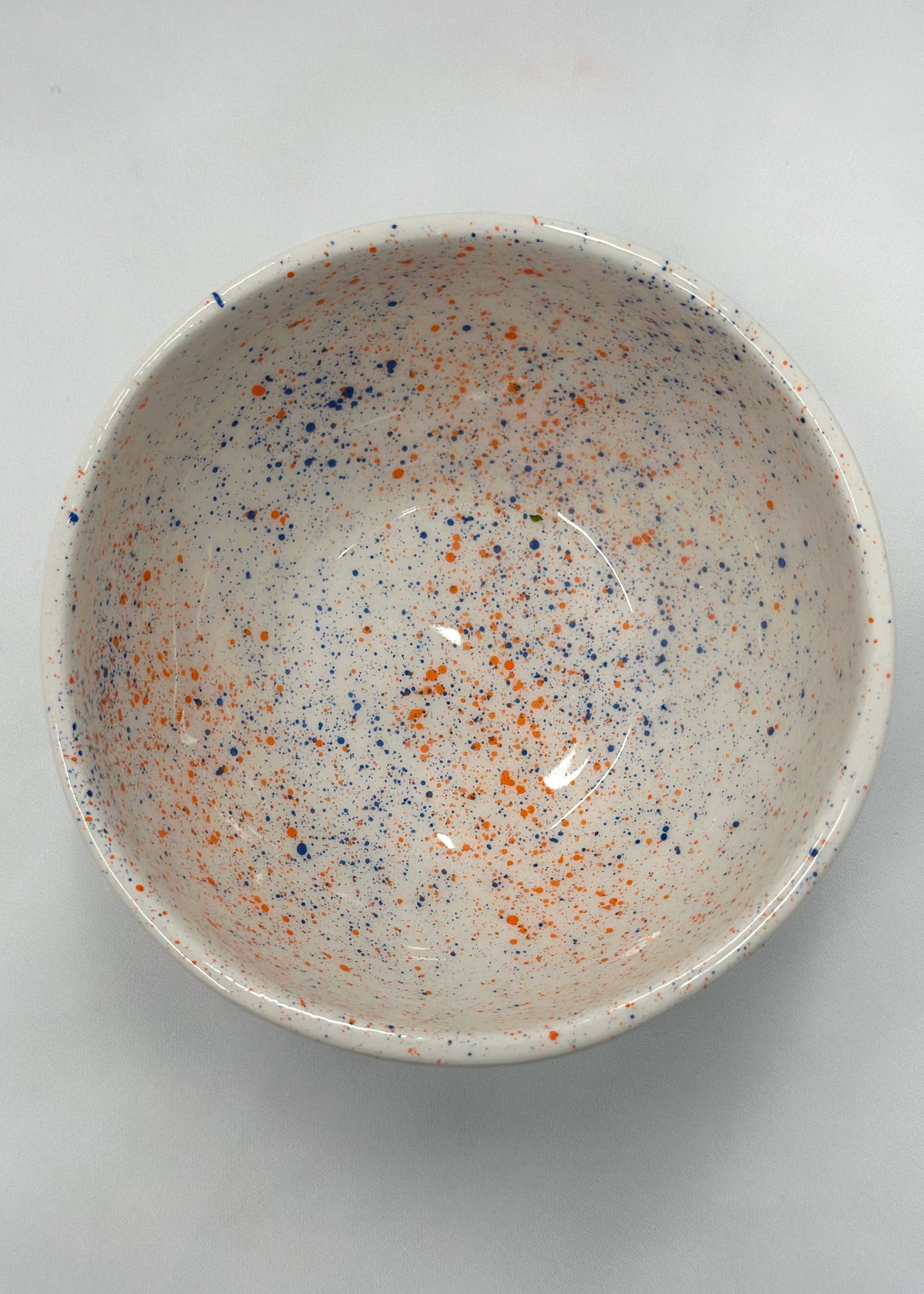 Ceramic bowl splash