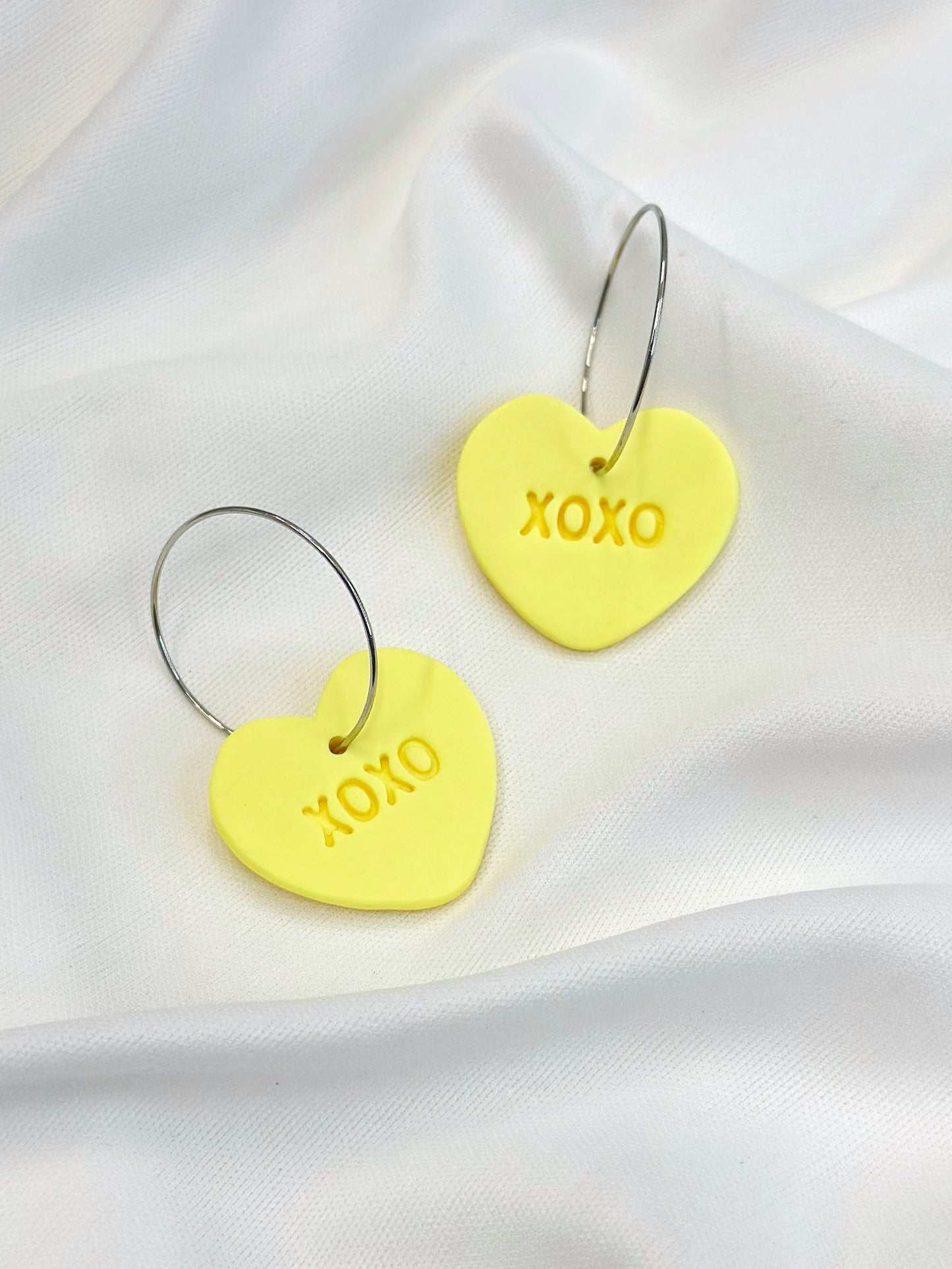 “Message Hearts” Earrings