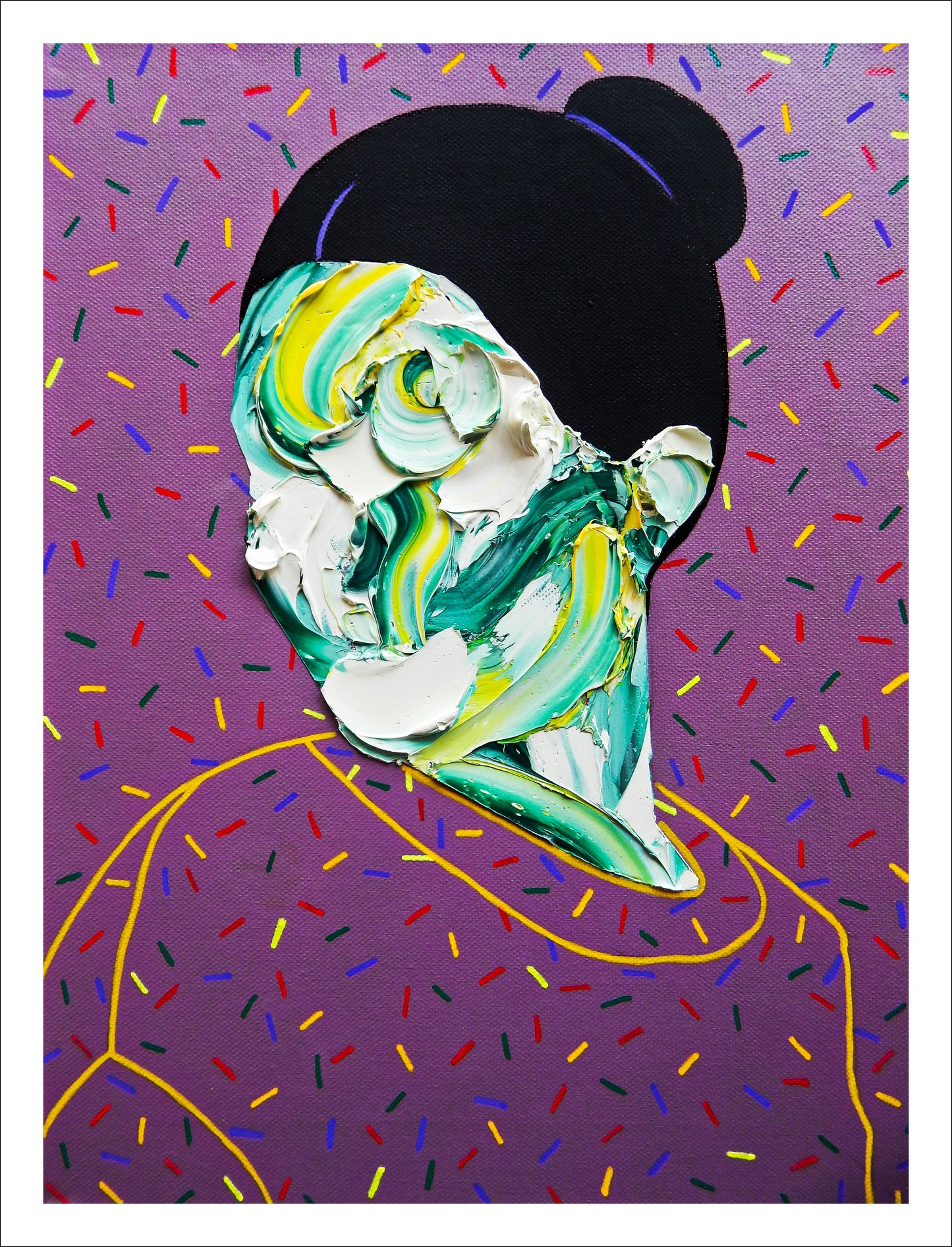 ''Purple'' Art Print