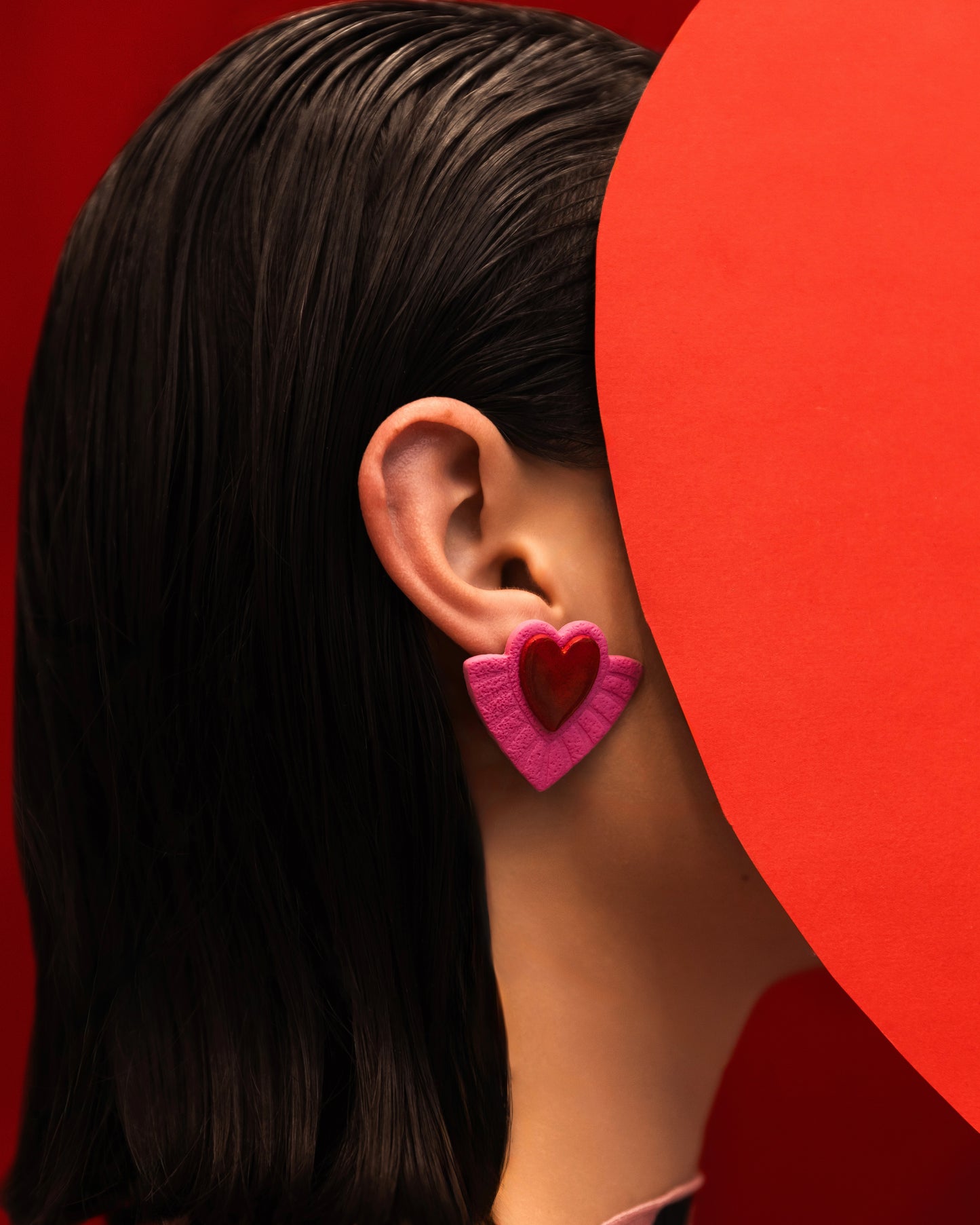 Candy Heart Earrings 💗