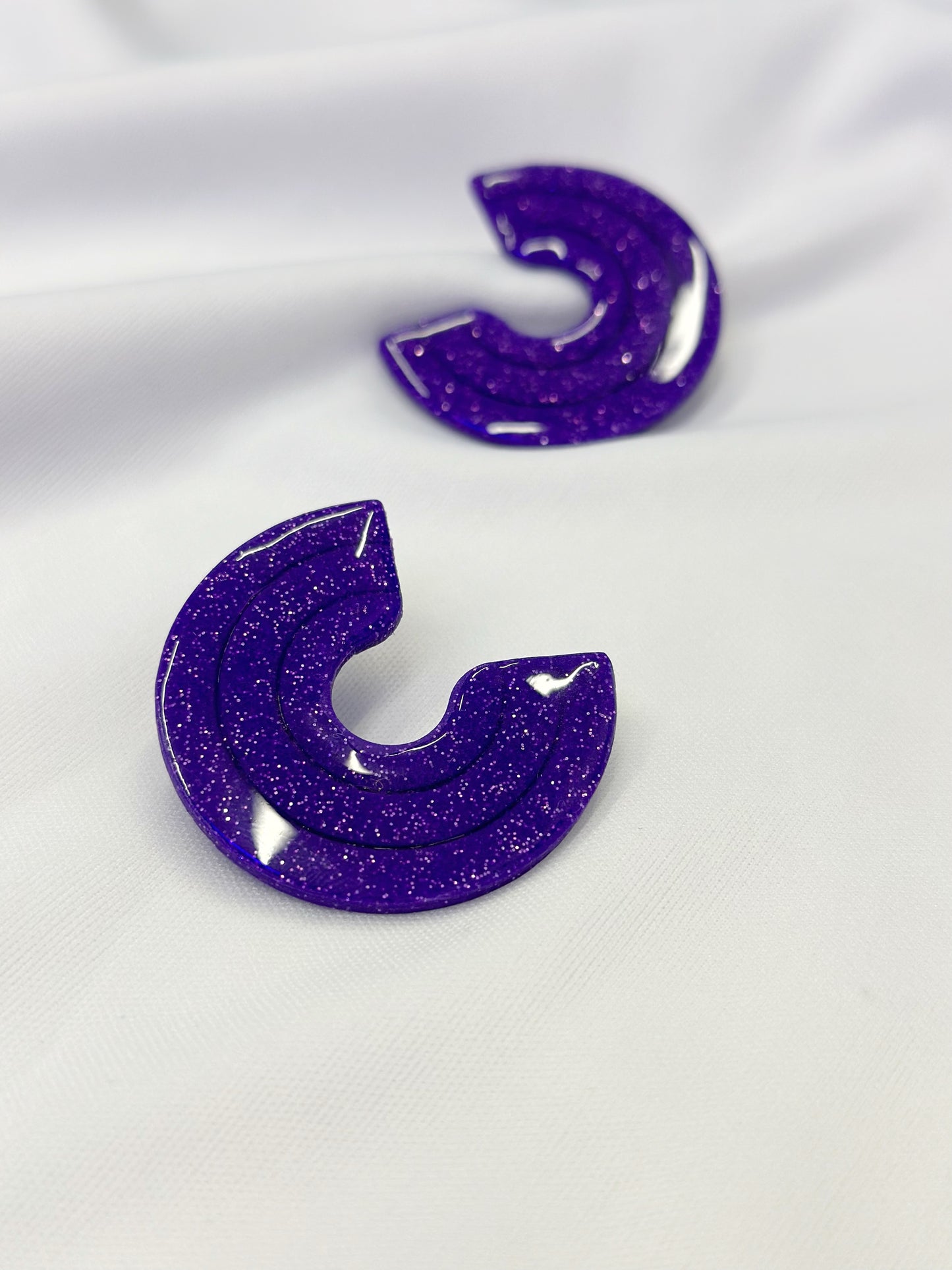 Bold Glitter Earrings