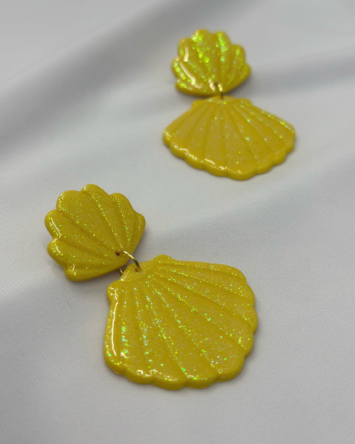 “Sparkly” Seashell Earrings