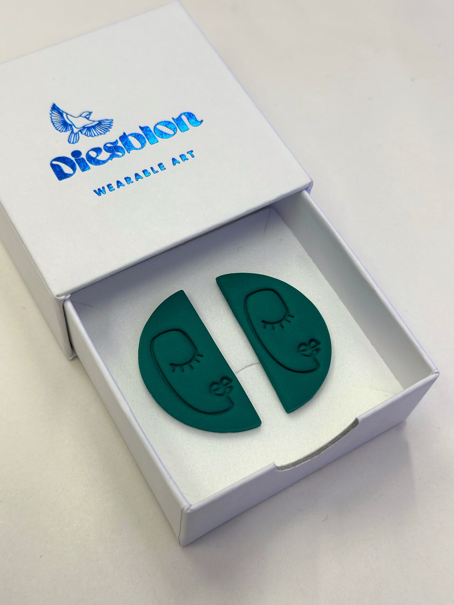 “Abstract Face” Earrings