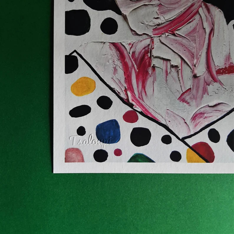 ''Lost in the Dots''  Art Print