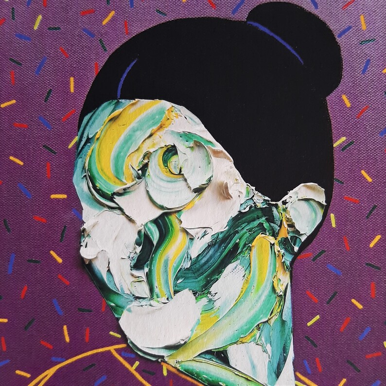 ''Purple'' Art Print