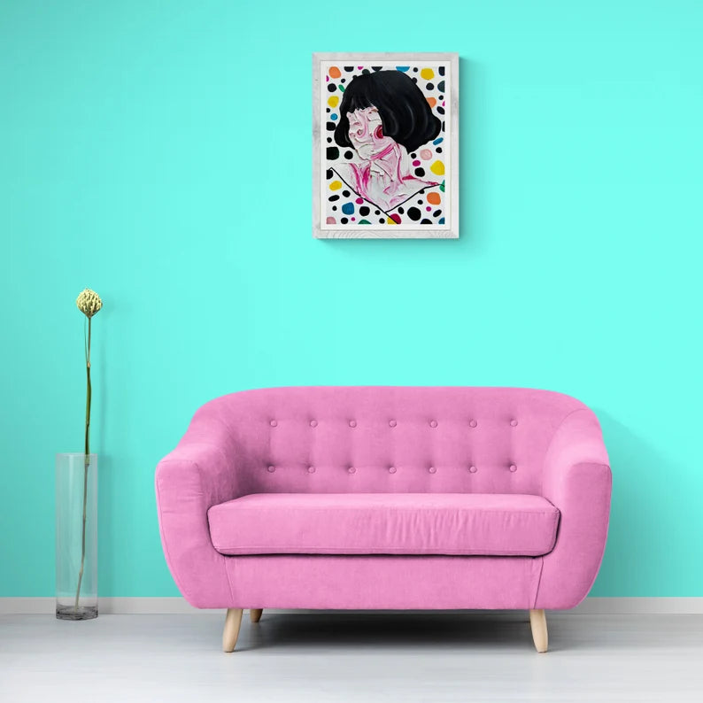 ''Lost in the Dots''  Art Print