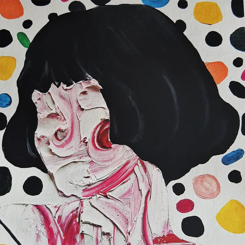 ''Lost in the Dots''  Art Print