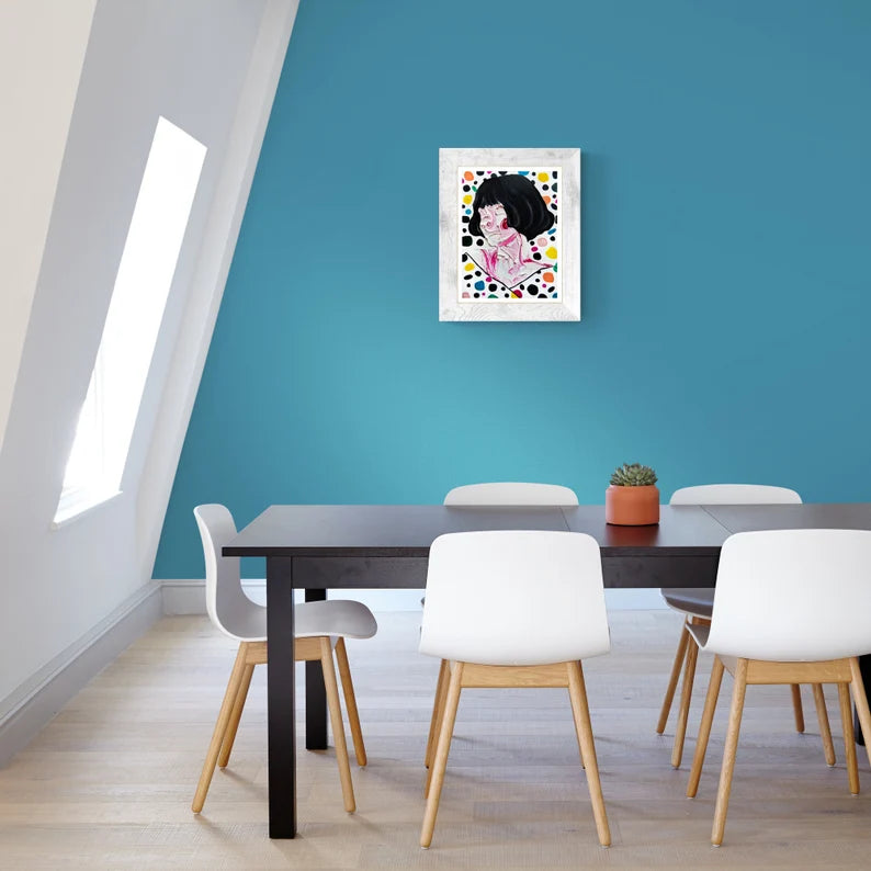 ''Lost in the Dots''  Art Print