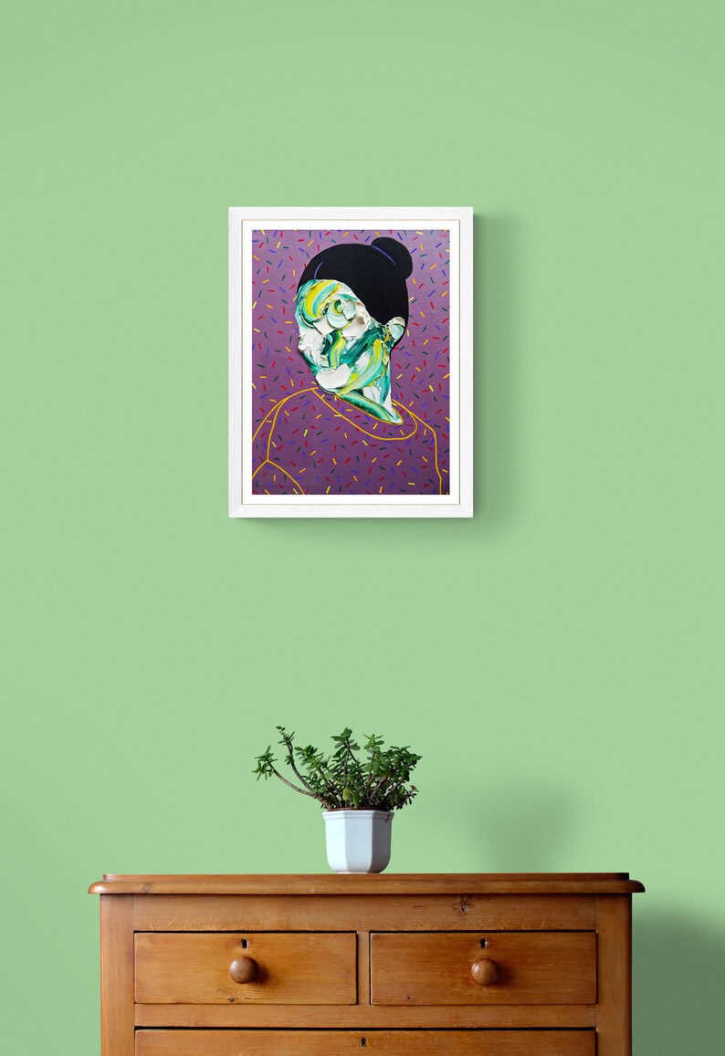 ''Purple'' Art Print