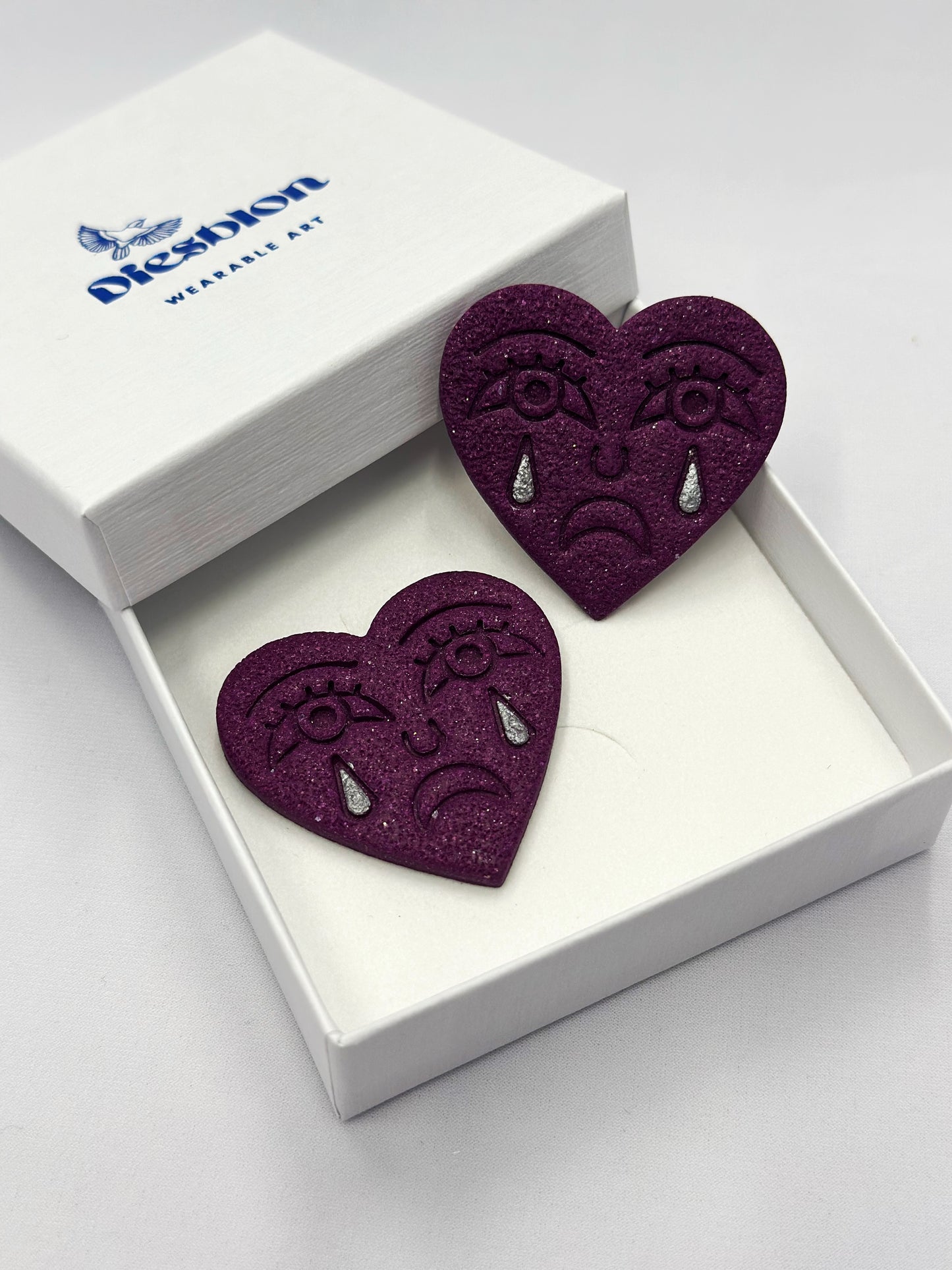 “Crying Heart” Dangles