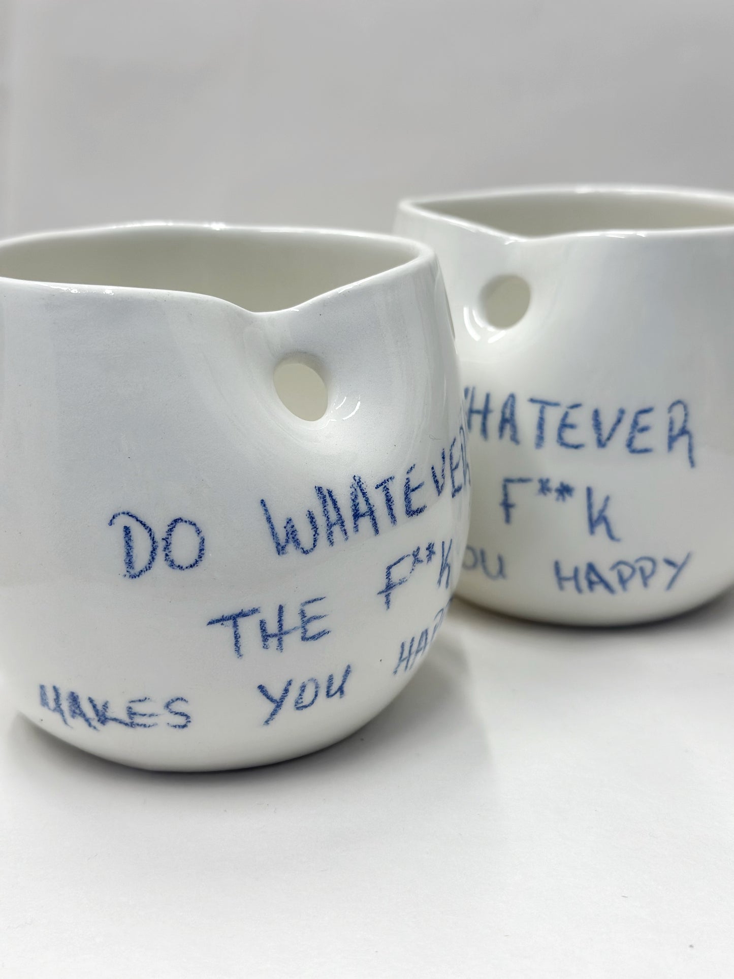 “Do whatever the f**k makes you happy” Freddo cup 💙