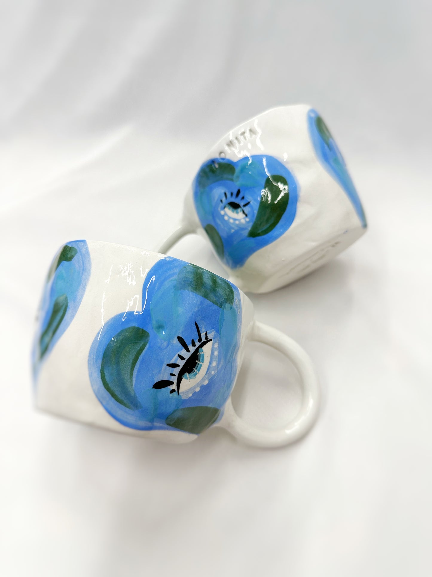 Eye Heart Ceramic Mugs ❤️‍🔥