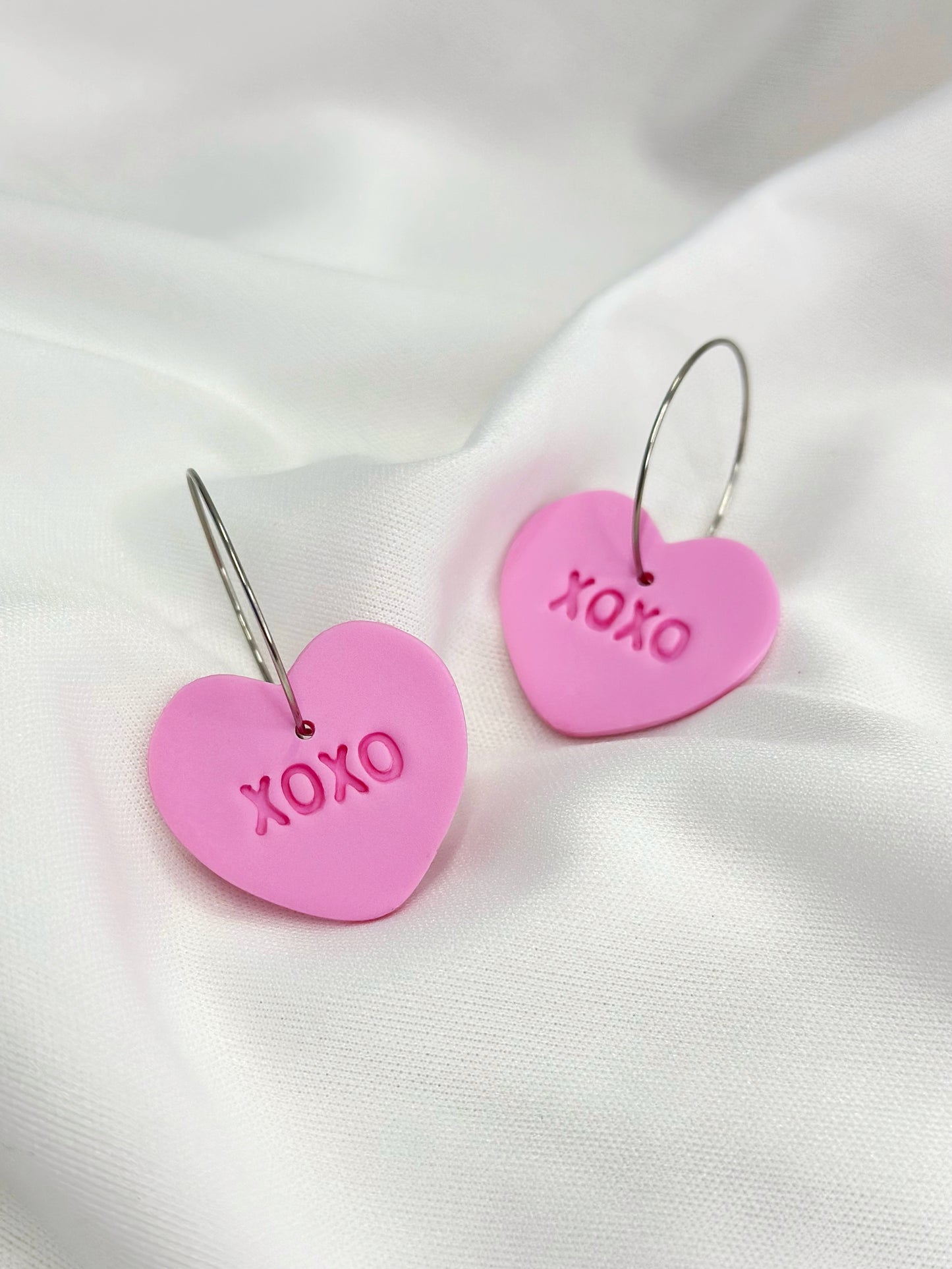 “Message Hearts” Earrings