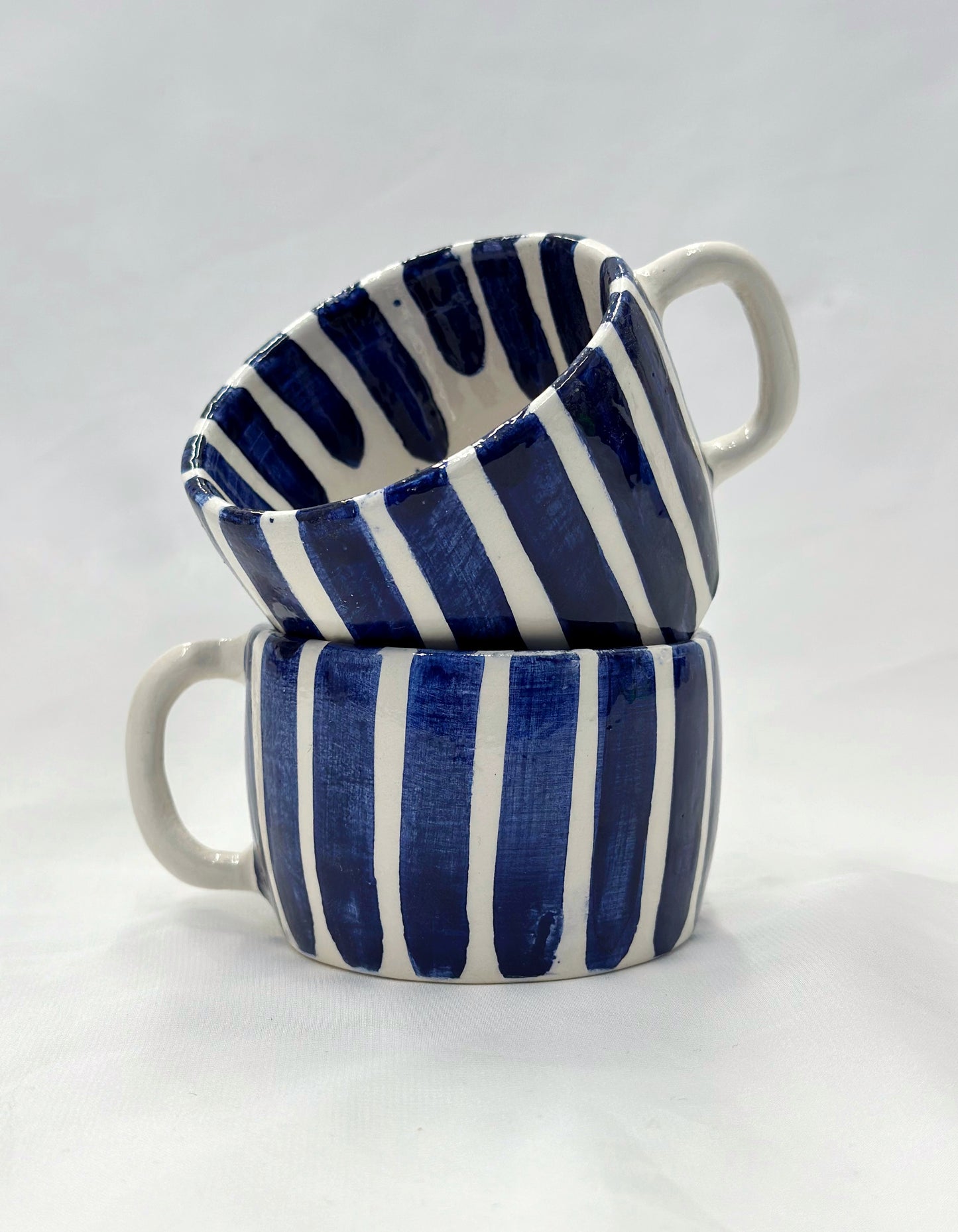 “Stripes” ceramic mug