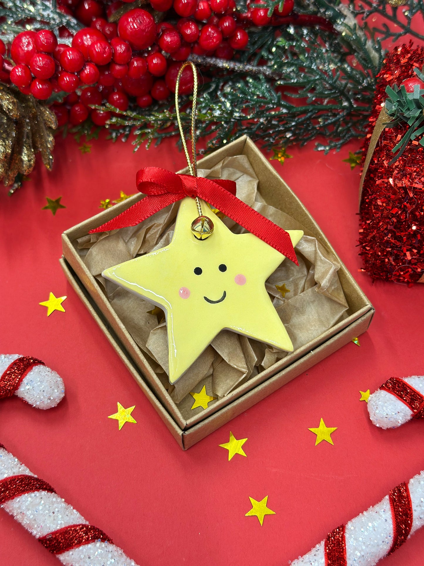 Handmade Christmas ornaments 🎄