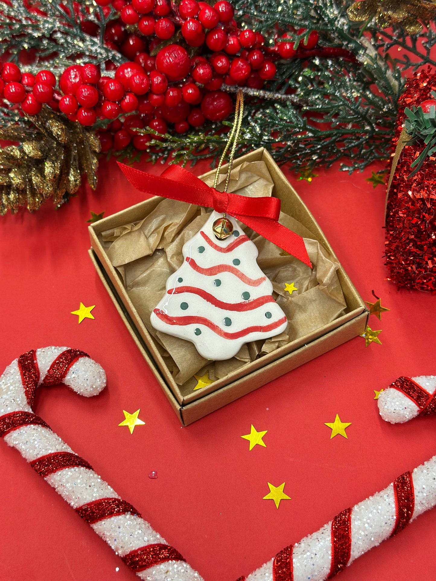 Handmade Christmas ornaments 🎄