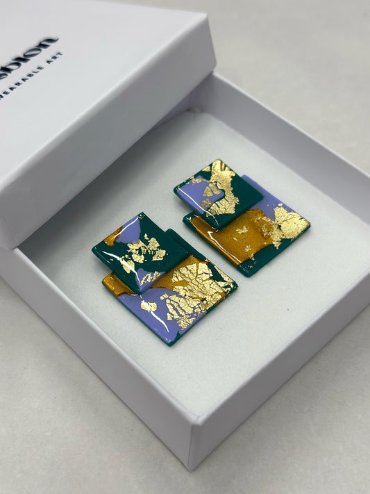 ''Abstract'' Statment Earrings