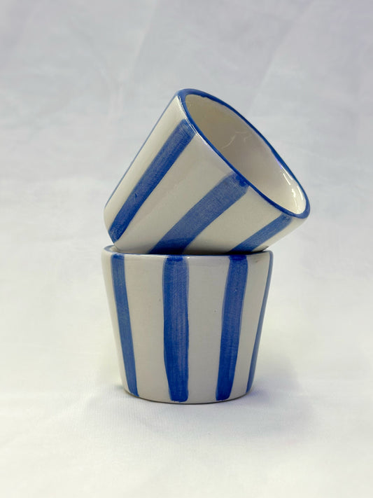 Espresso cup set blue