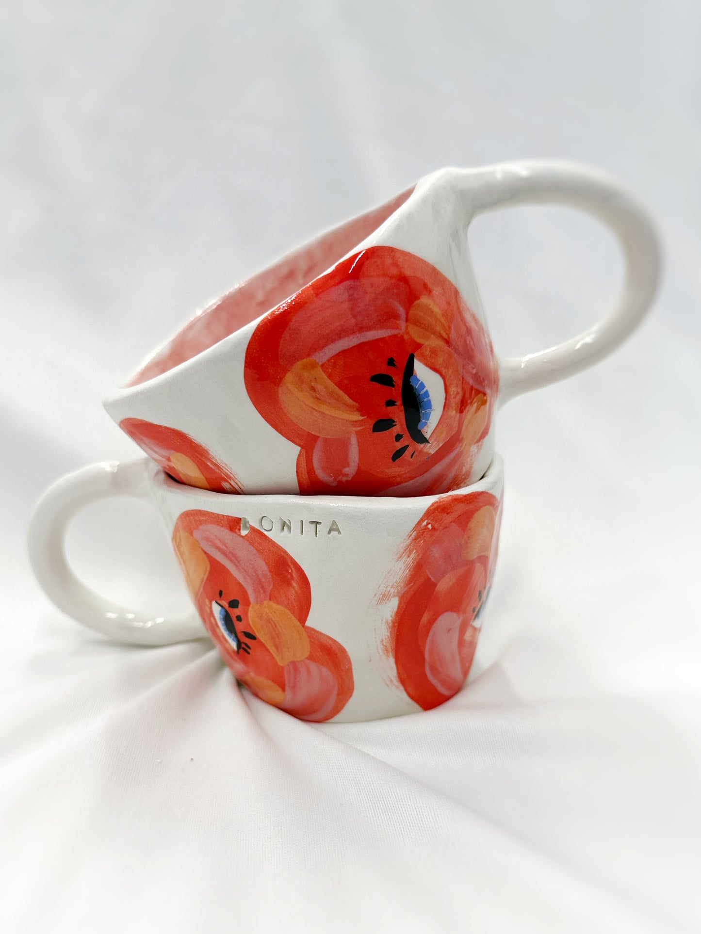 Eye Heart Ceramic Mugs ❤️‍🔥