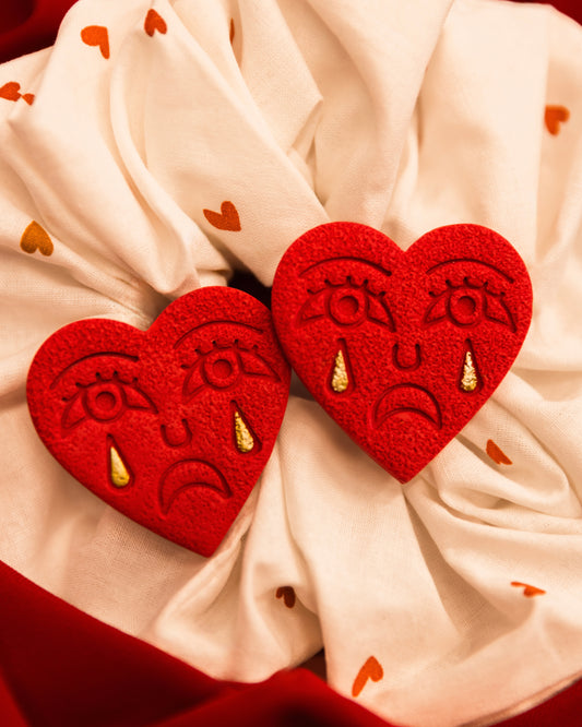 “Crying Heart” Dangles