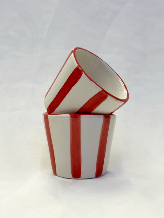 Espresso set red
