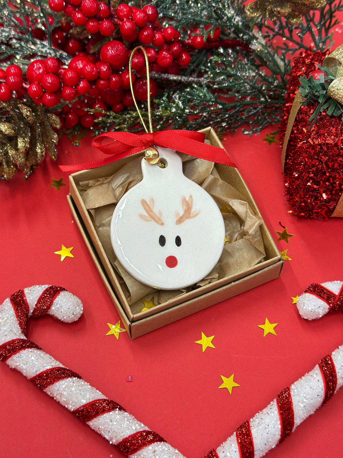 Handmade Christmas ornaments 🎄