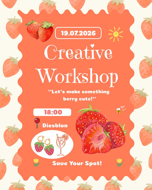 Strawberry & Aperol Creative Workshop 🎨🍓🥂