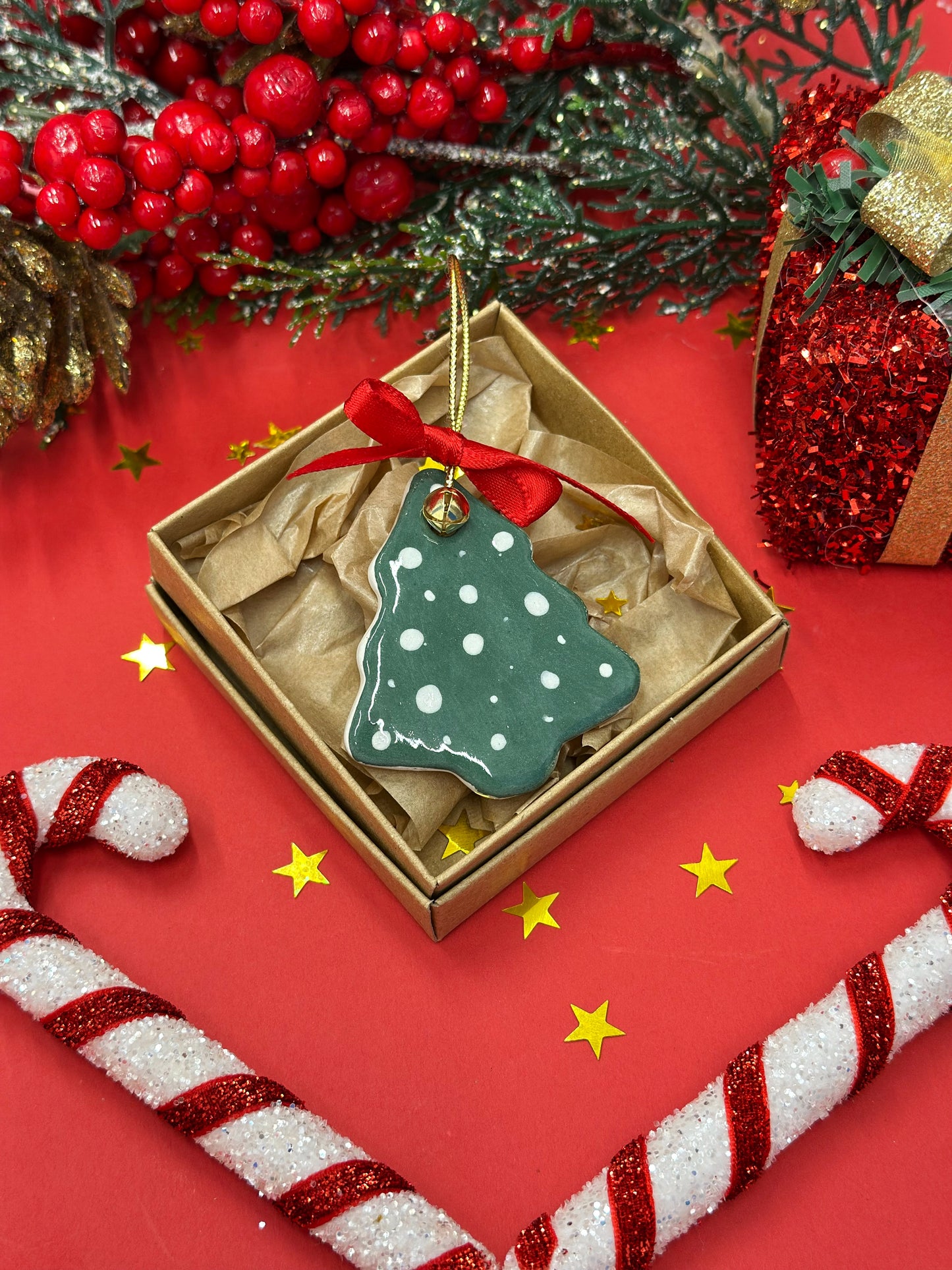 Handmade Christmas ornaments 🎄