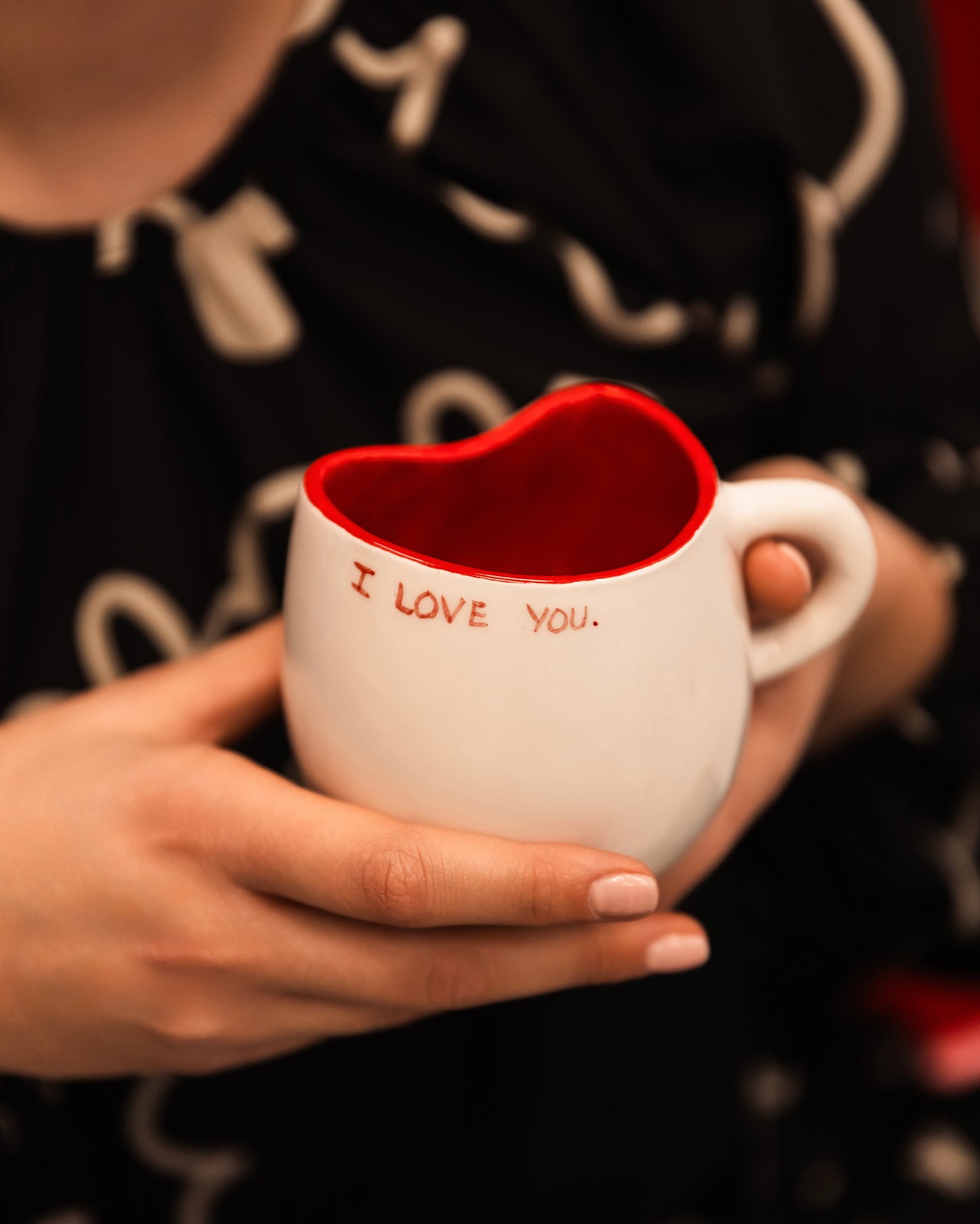 I LOVE U. Ceramic mug