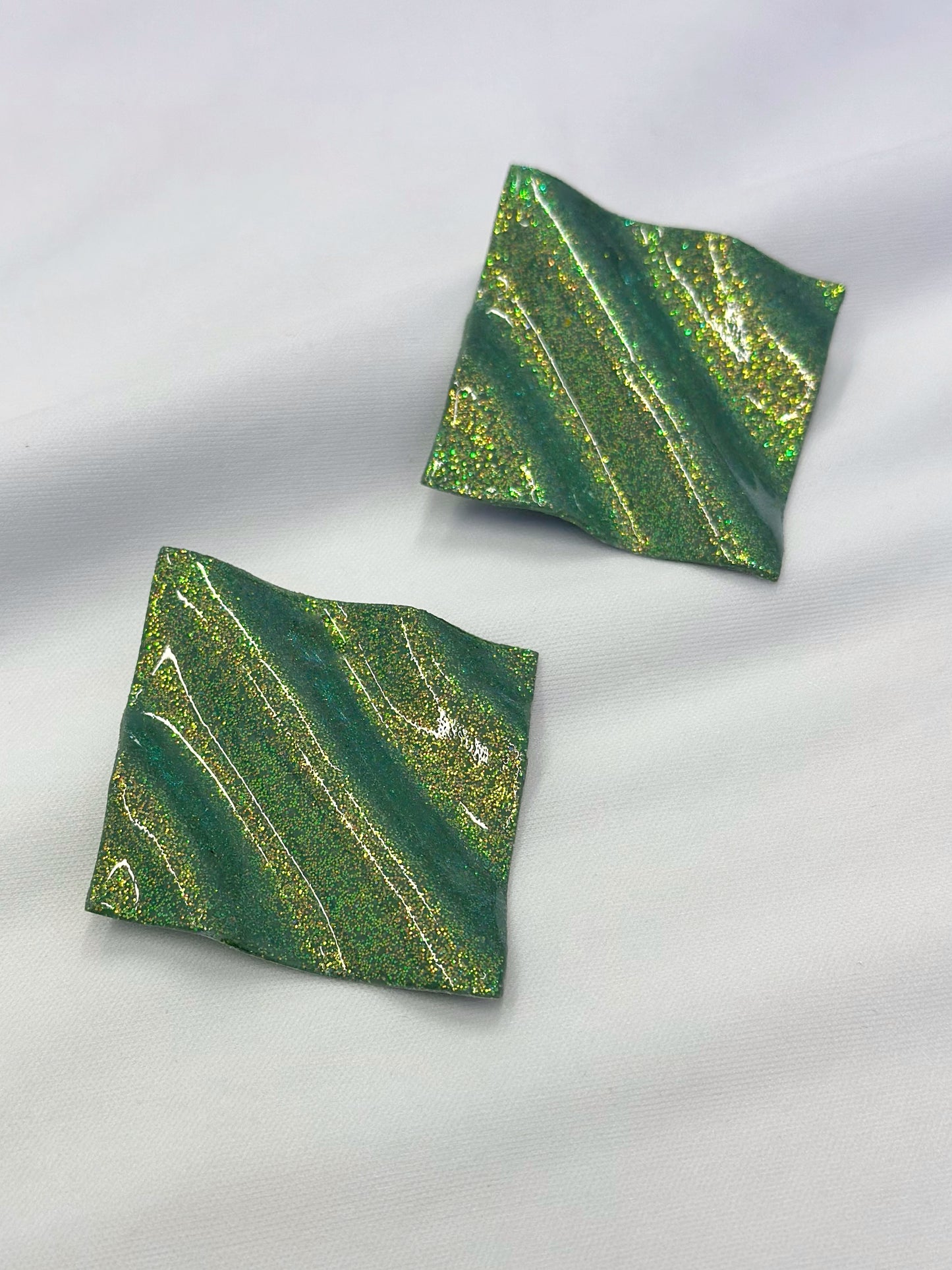 “Big Wavy” Statement Earrings