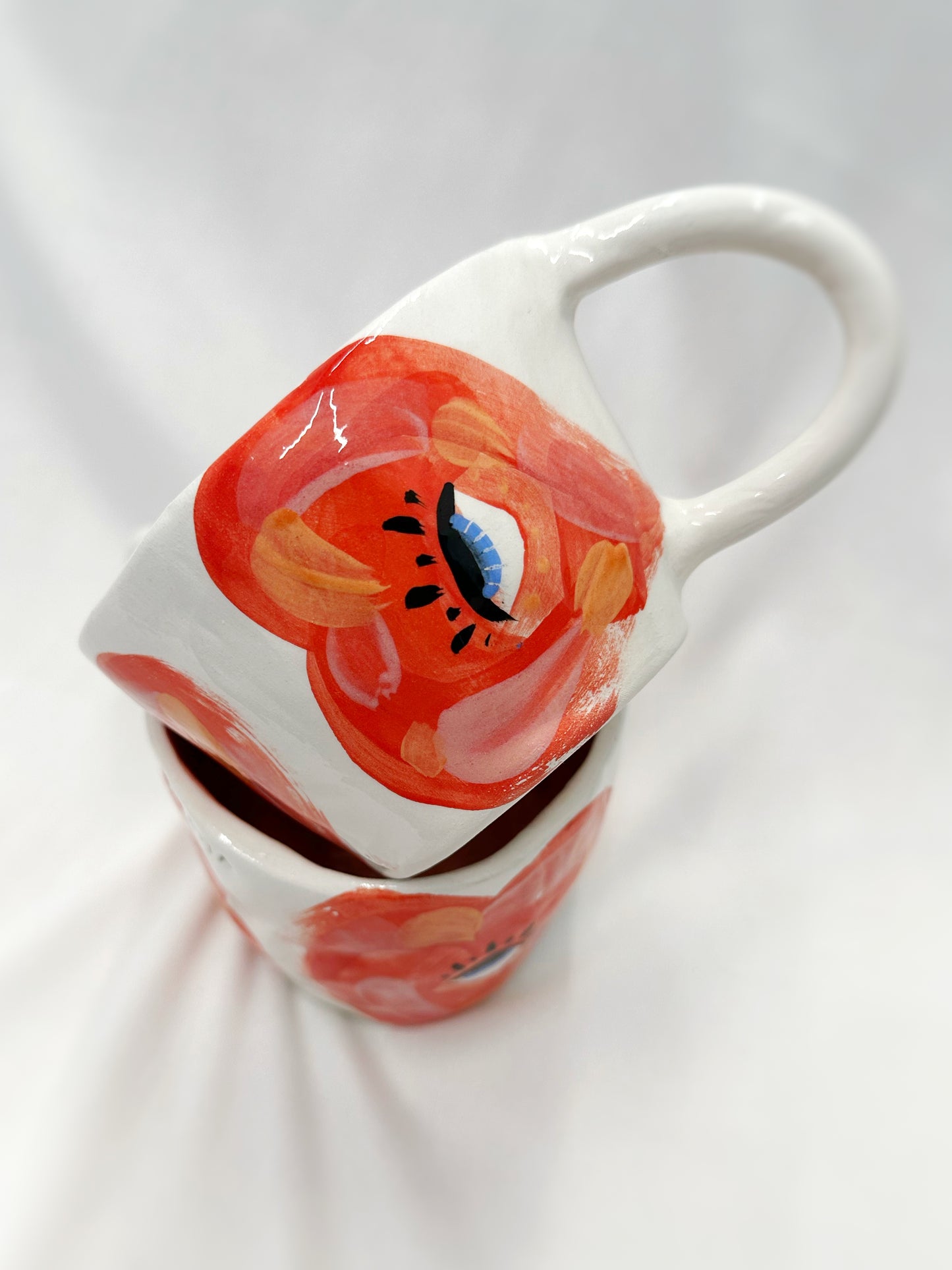 Eye Heart Ceramic Mugs ❤️‍🔥