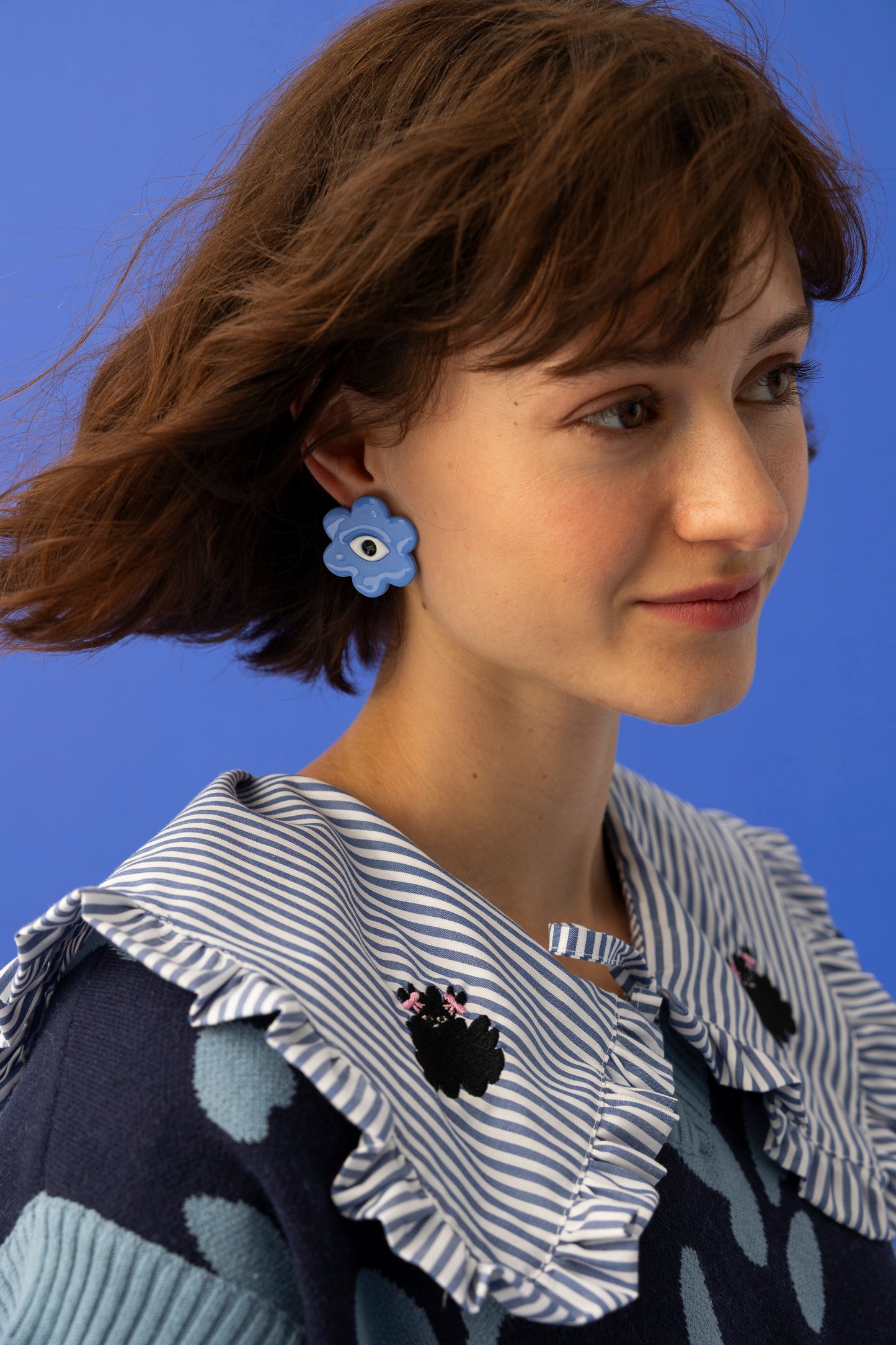 Diesblon x  Adelie Pengu Earrings 👁️