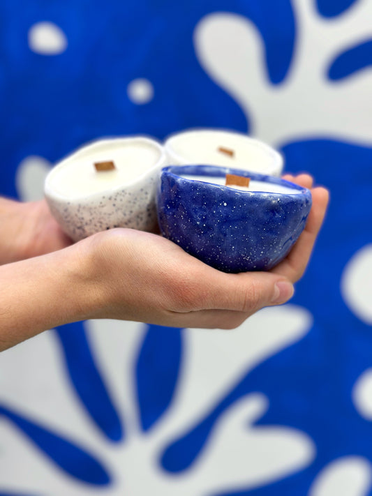 Handmade Ceramic Candles 🕯️