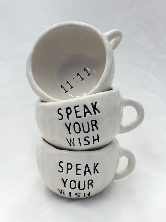 11:11 “Speak your wish” mug
