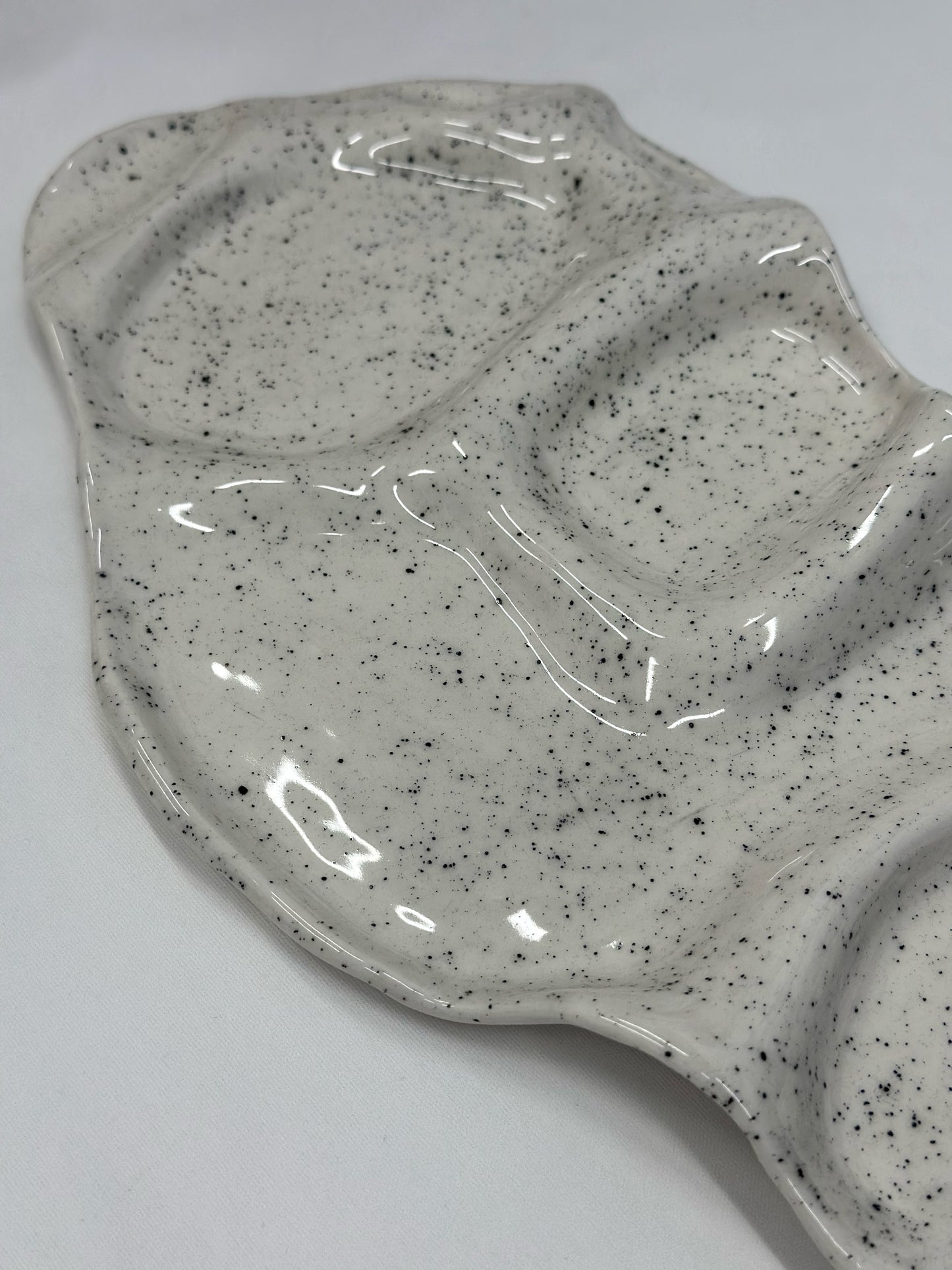 Ceramic Snack Plate 🥨🫒🧀