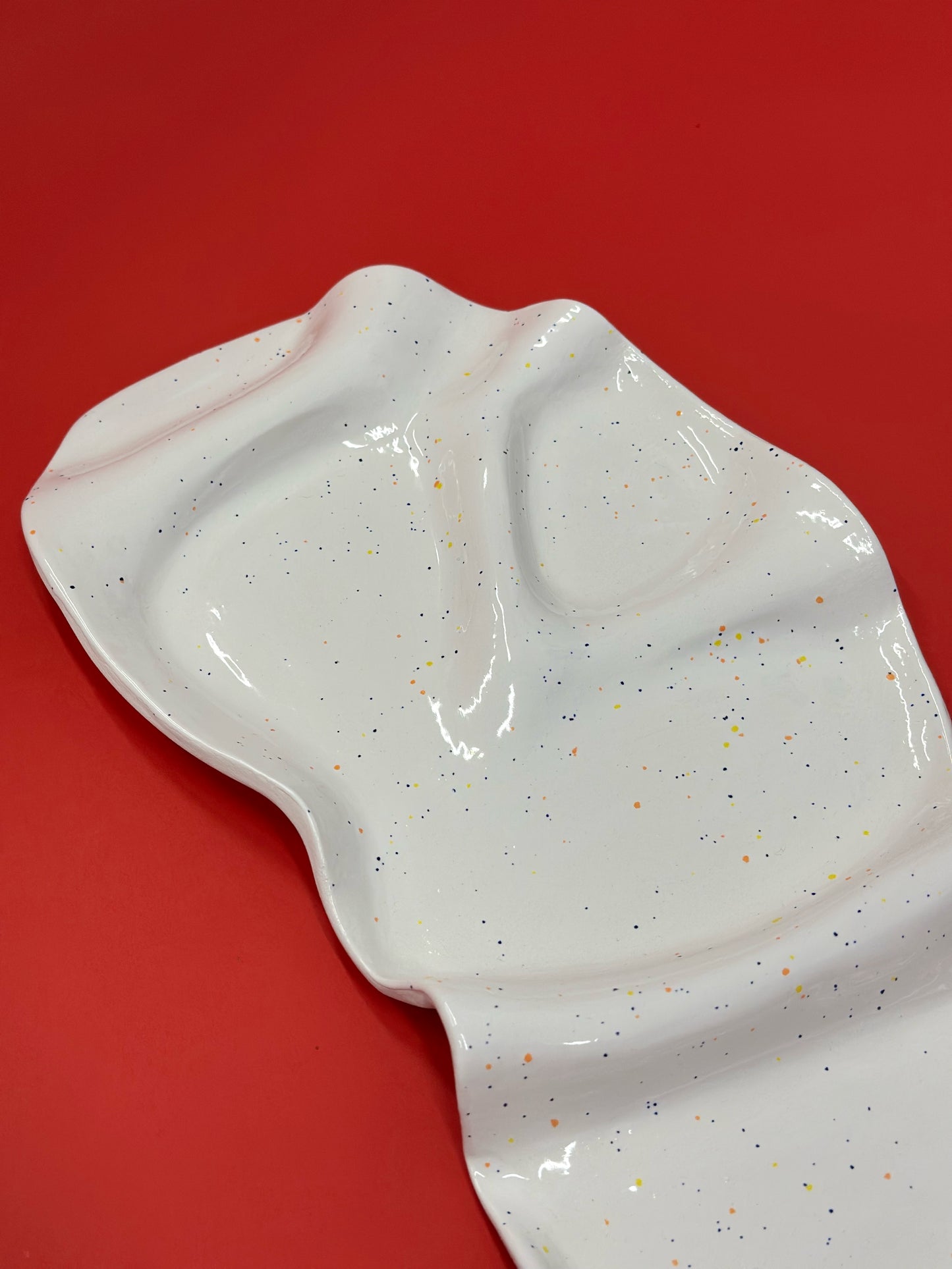 Ceramic Snack Plate 🥨🫒🧀