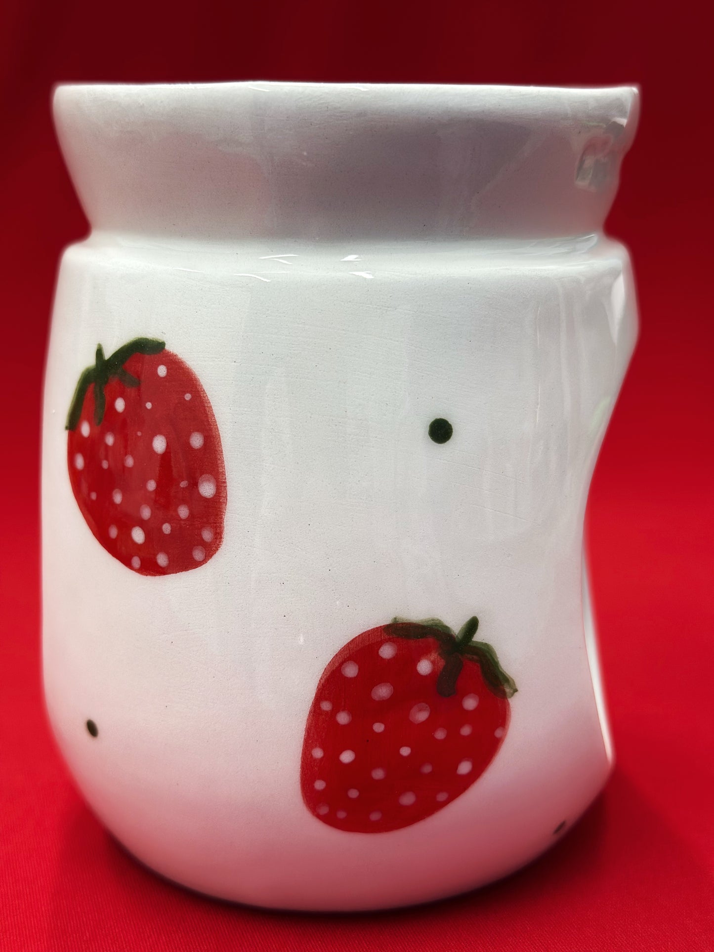 Handmade ceramic Wax melter 🍓