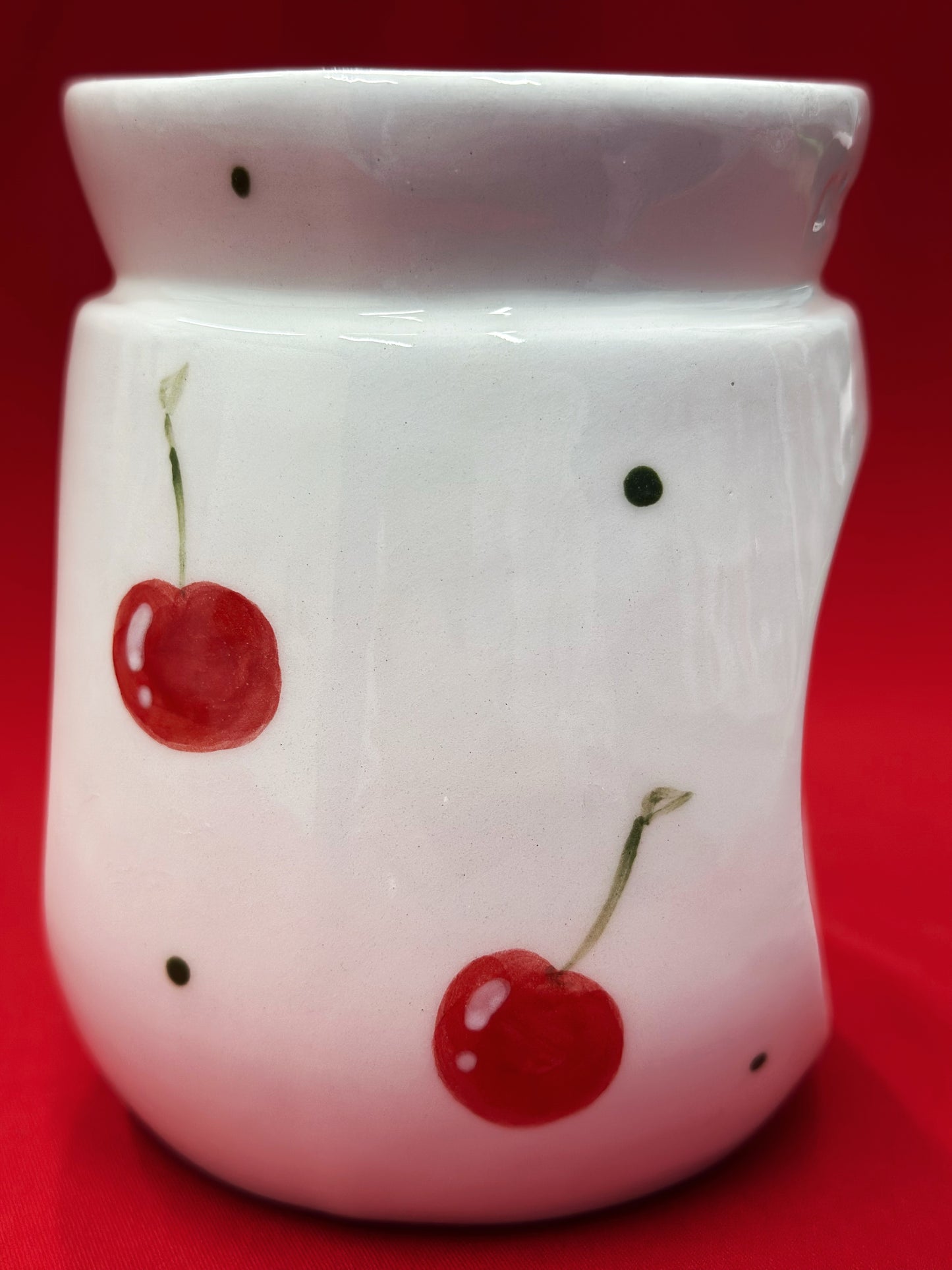 Handmade ceramic Wax melter 🍒