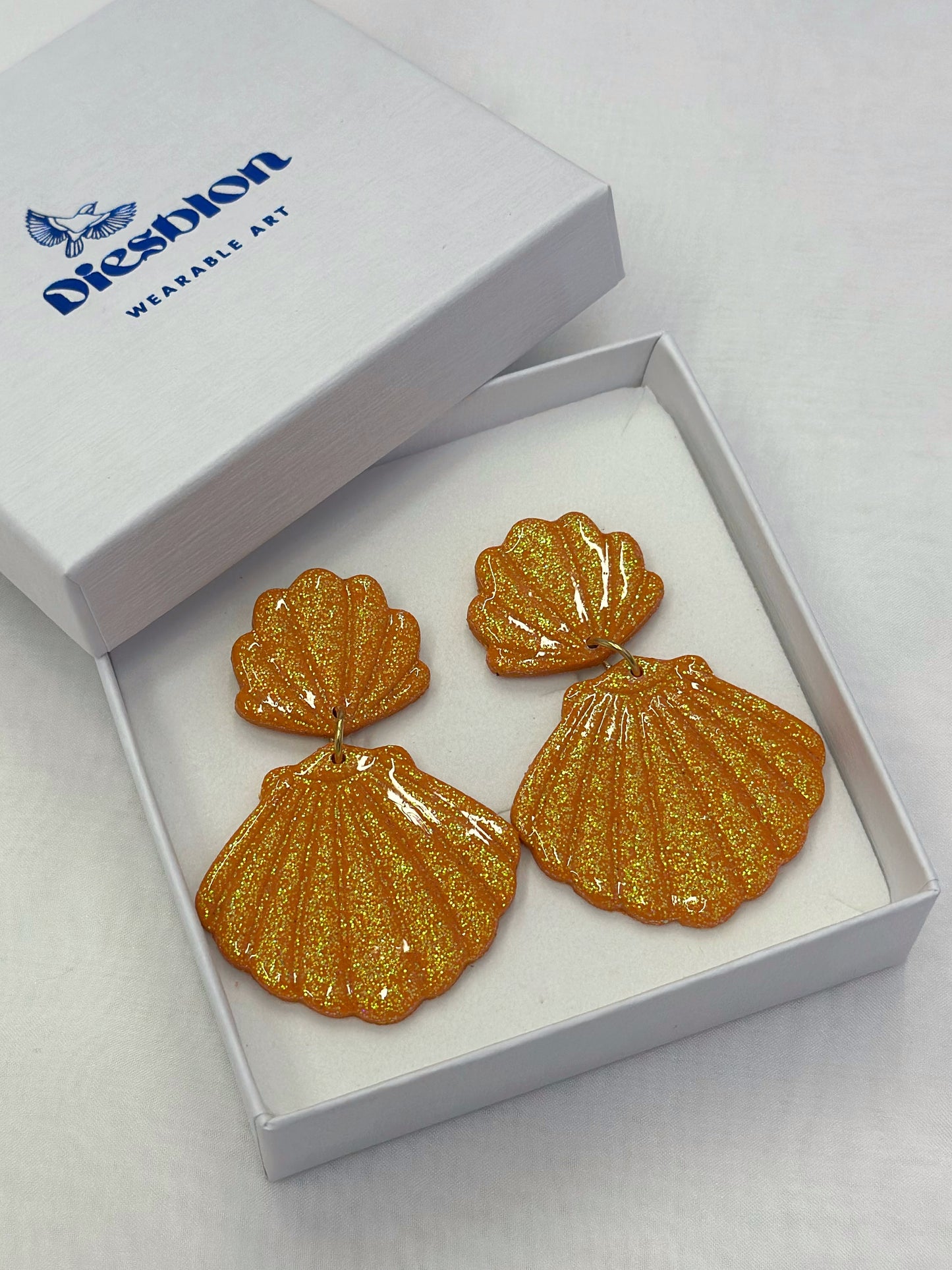 “Sparkly” Seashell Earrings
