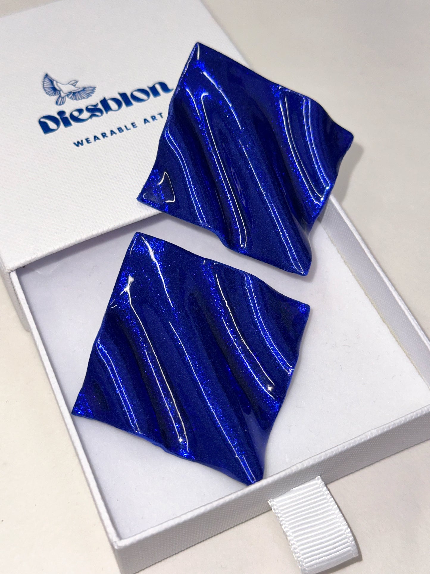 “Big Wavy” Statement Earrings