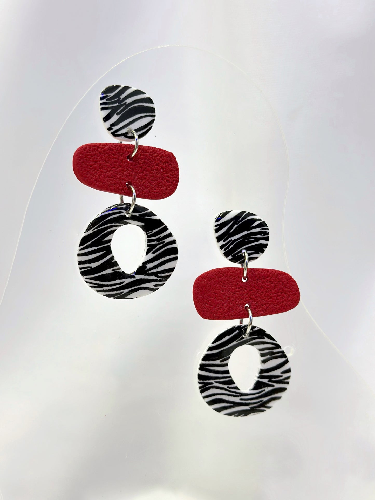 “Zebras” Earrings