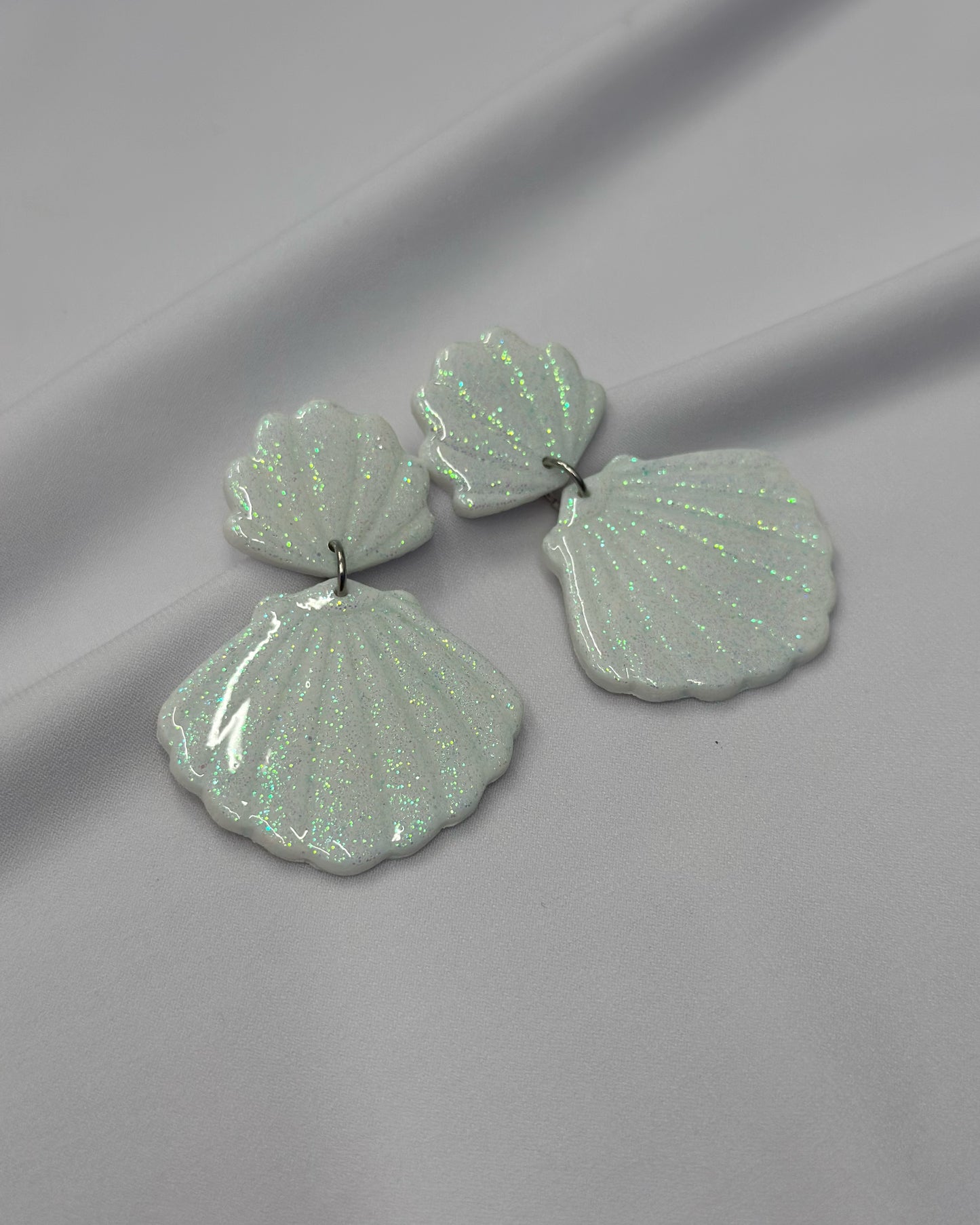 “Sparkly” Seashell Earrings