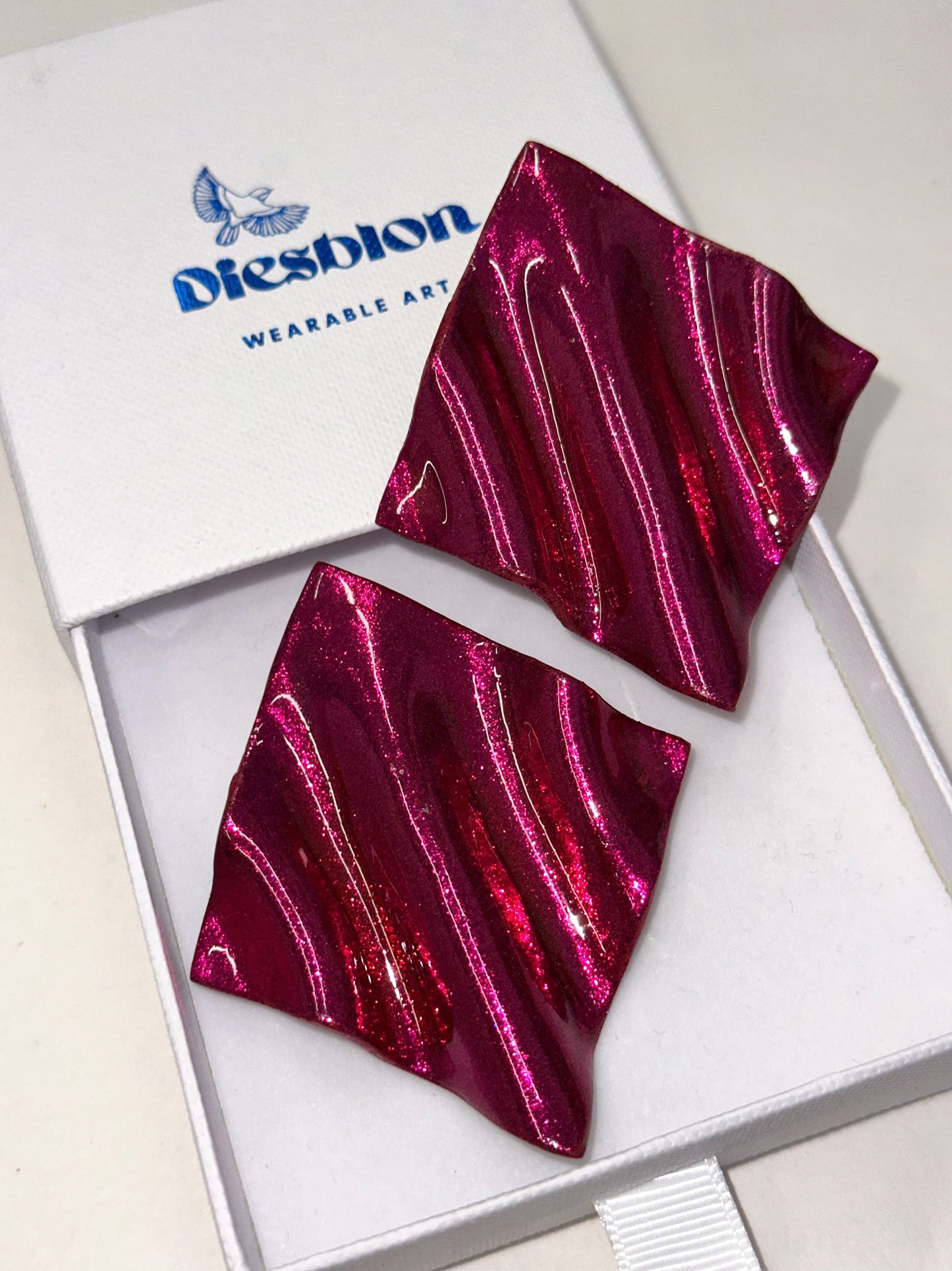 “Big Wavy” Statement Earrings