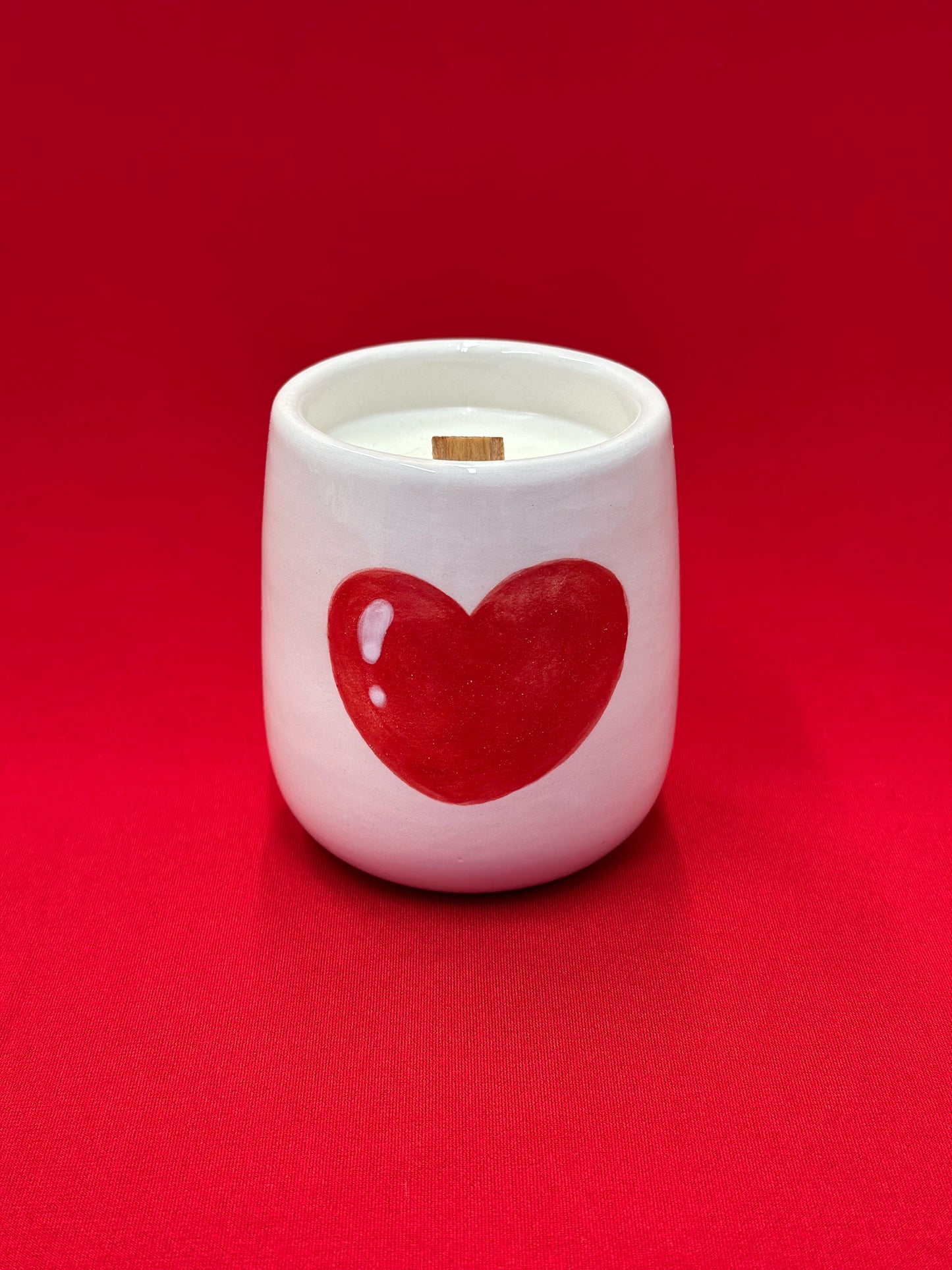 Handmade ceramic candle 🕯️