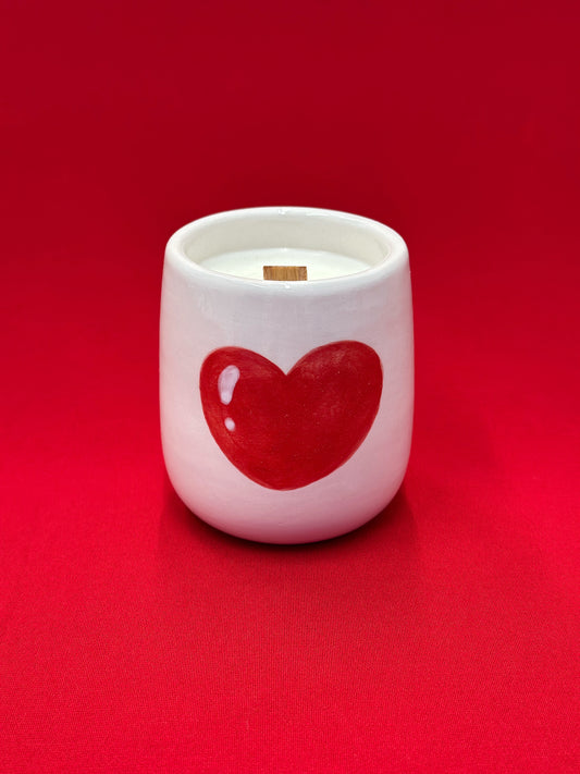 Handmade ceramic candle 🕯️