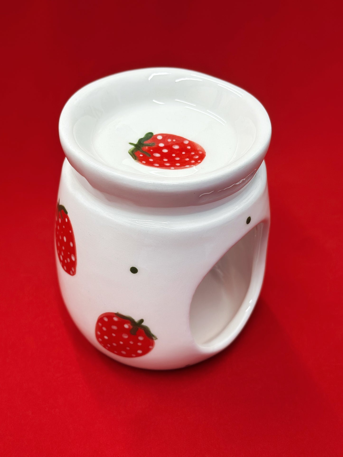 Handmade ceramic Wax melter 🍓