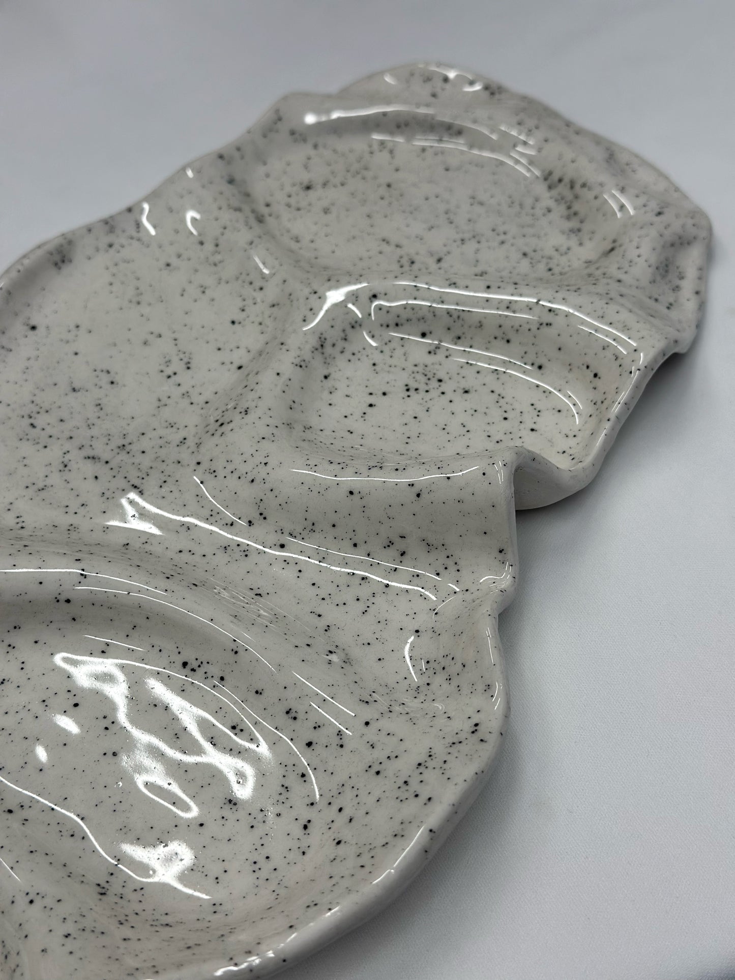 Ceramic Snack Plate 🥨🫒🧀